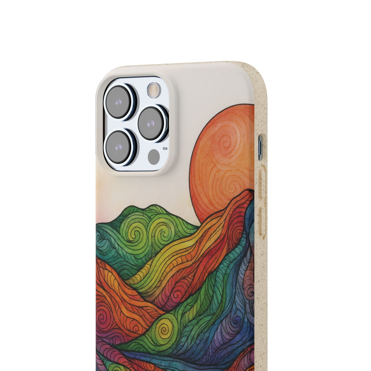 Watercolor Nature - Biodegradable Case