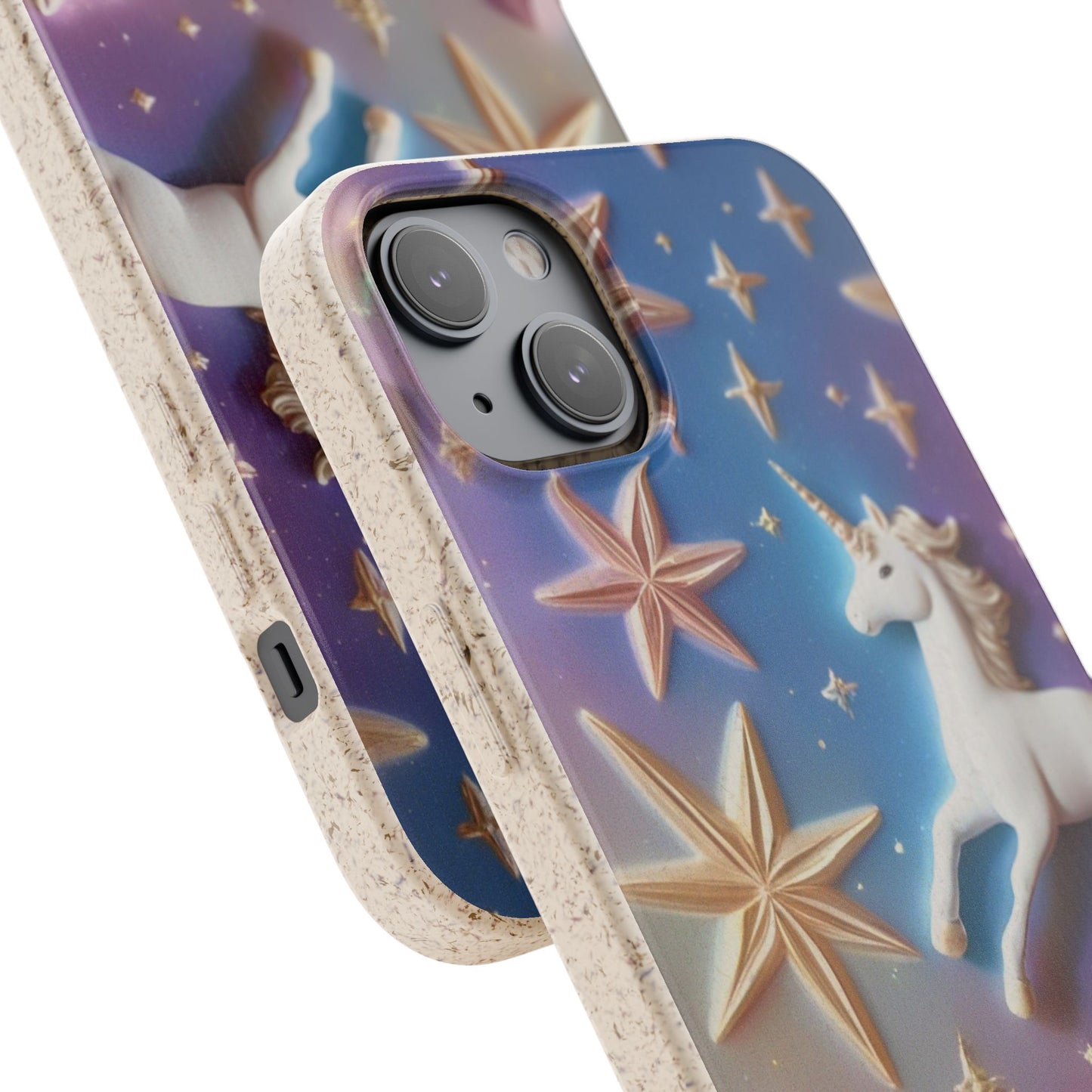 Unicorns & Gems - Biodegradable Case
