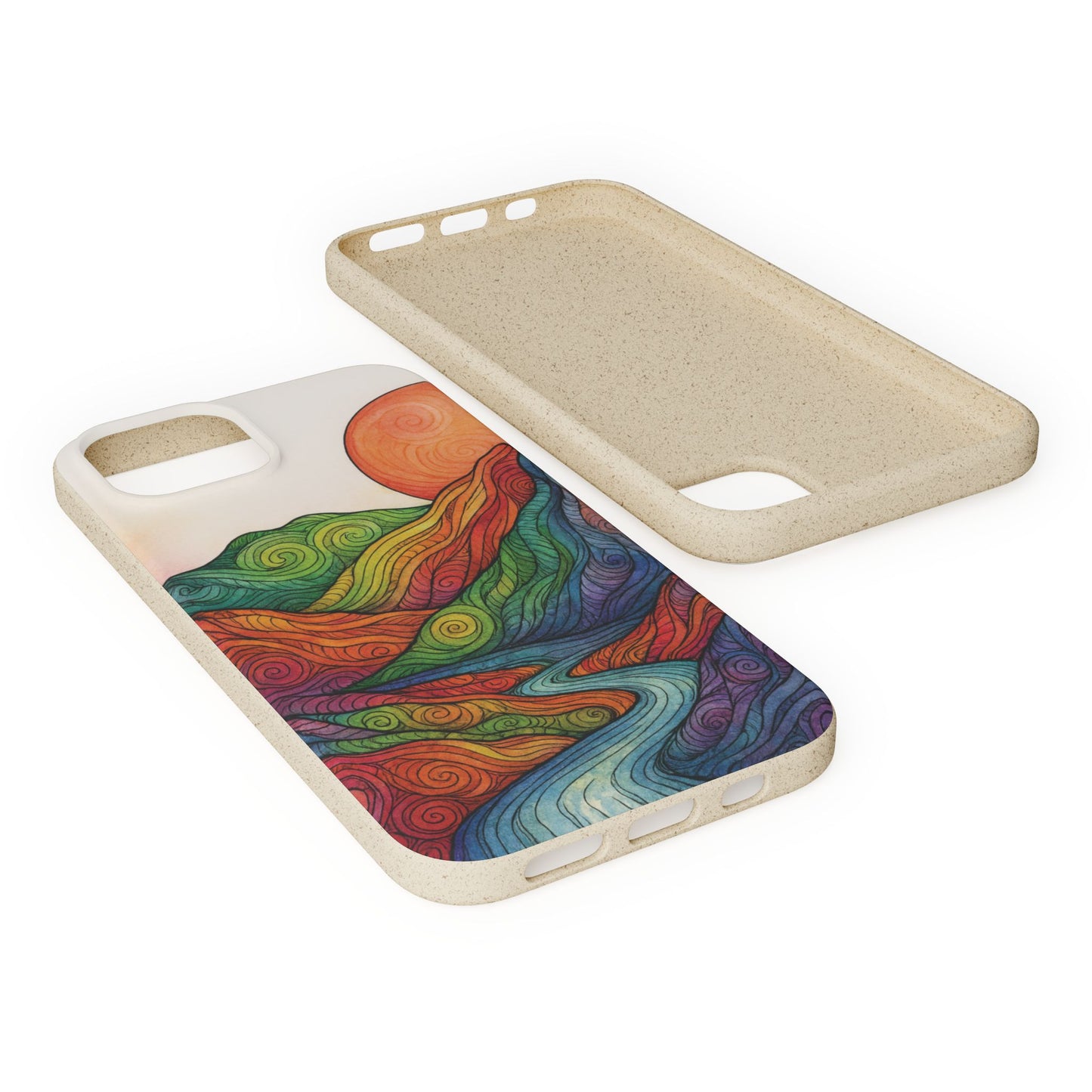Watercolor Nature - Biodegradable Case