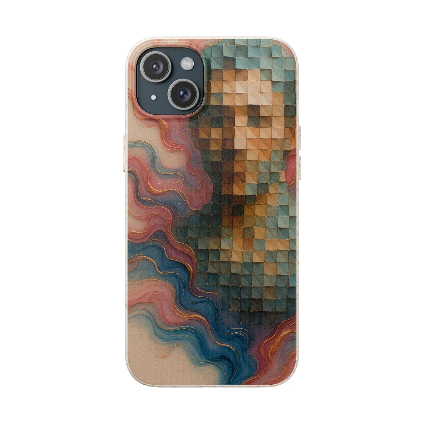 Mosaic Dreams & Liquid Flow - Biodegradable Case