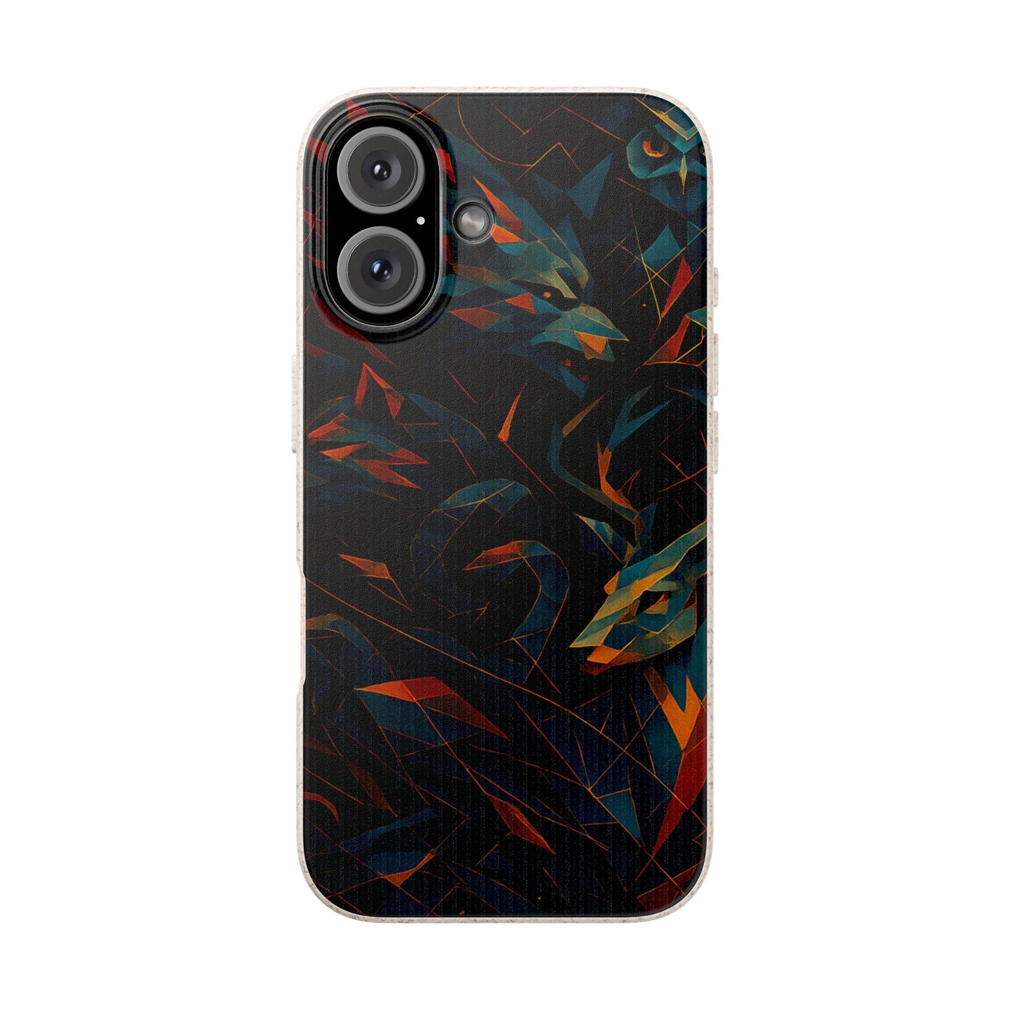 Geometric Shadow Animals - Biodegradable Case