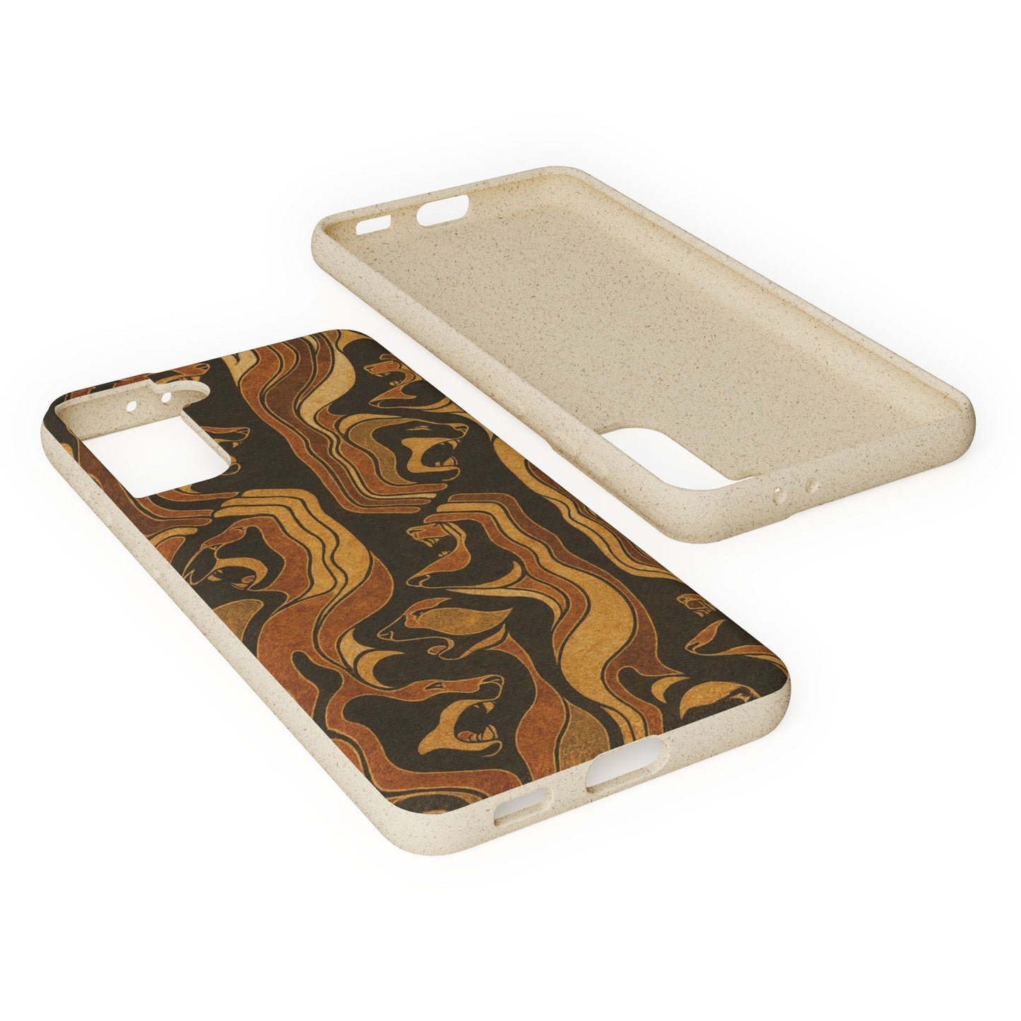 Wooden Wolves of Night - Biodegradable Case