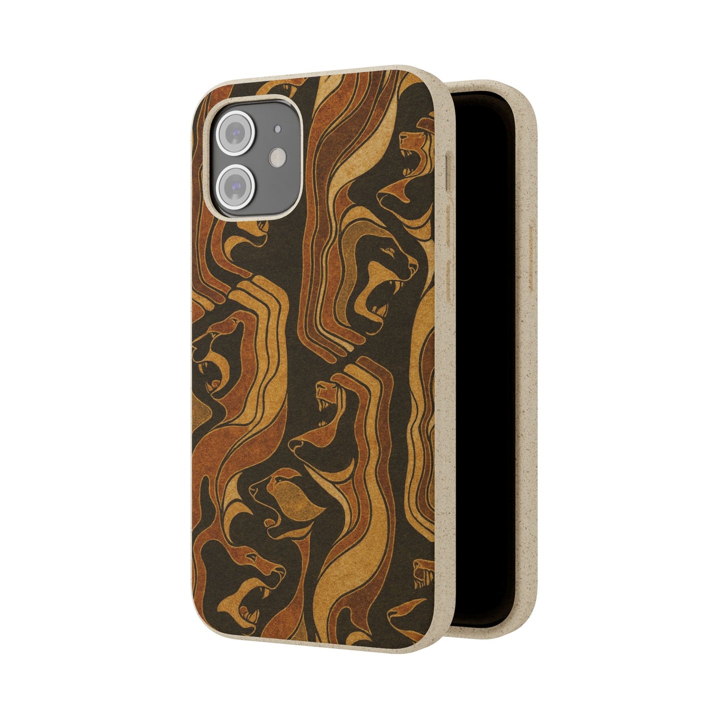 Wooden Wolves of Night - Biodegradable Case
