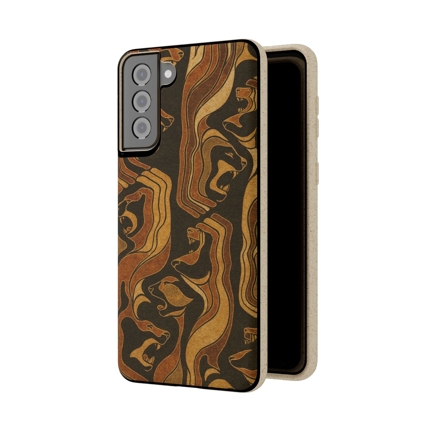Wooden Wolves of Night - Biodegradable Case