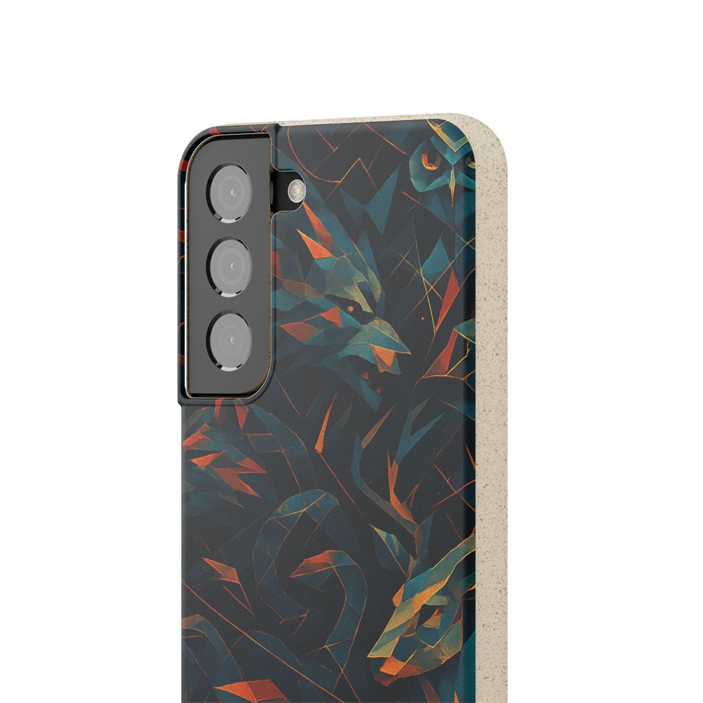 Geometric Shadow Animals - Biodegradable Case