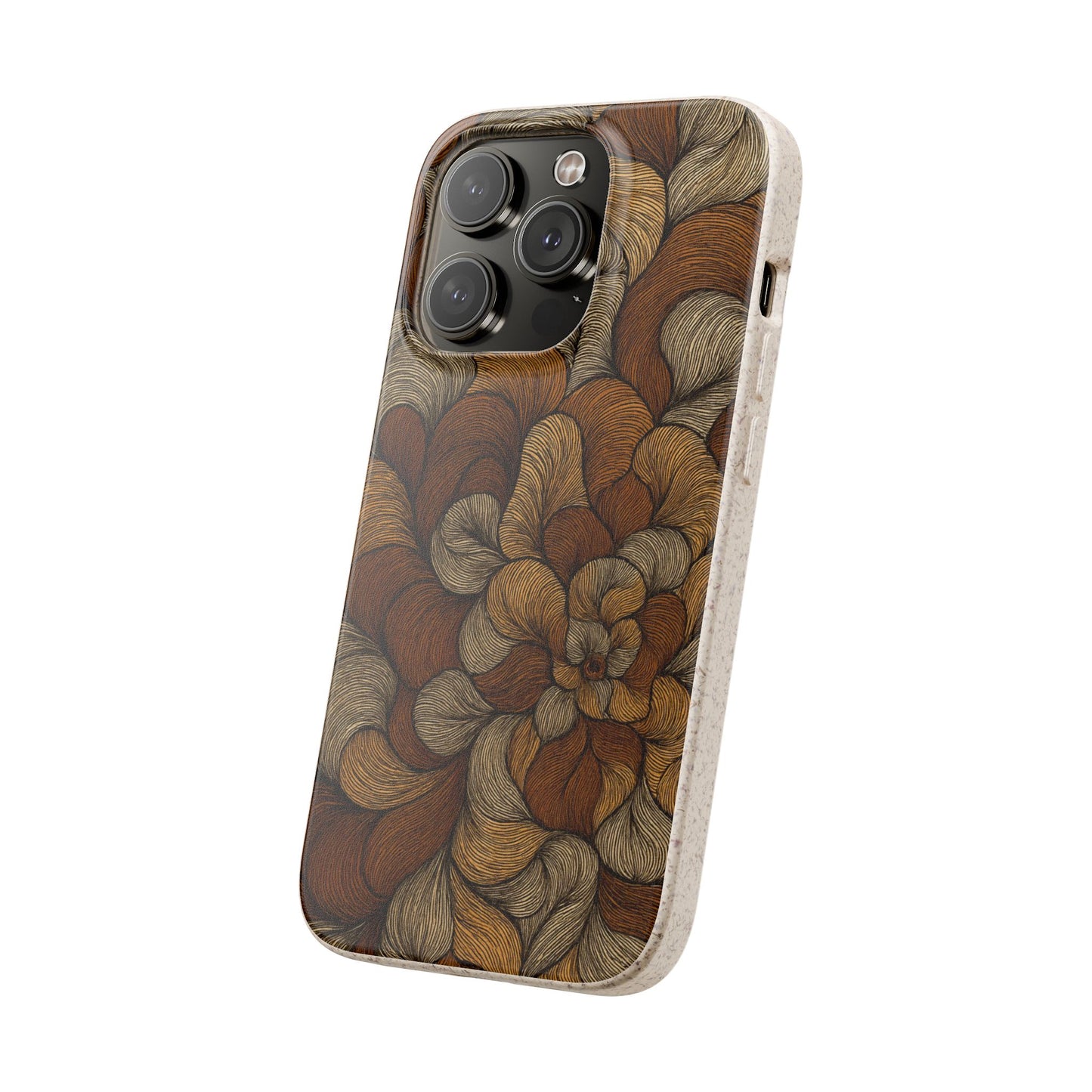 Earthy Mushroom Pedals - Biodegradable Case