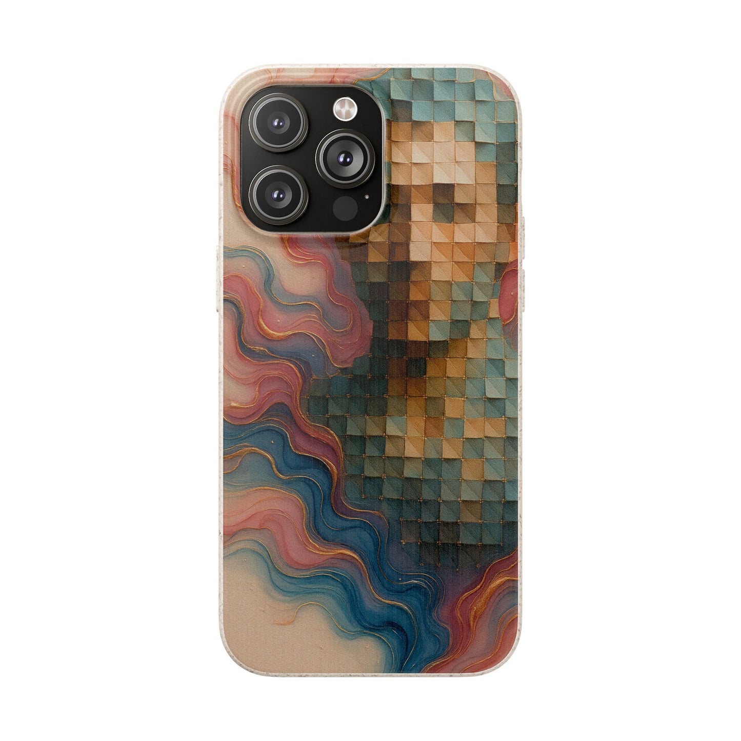 Mosaic Dreams & Liquid Flow - Biodegradable Case