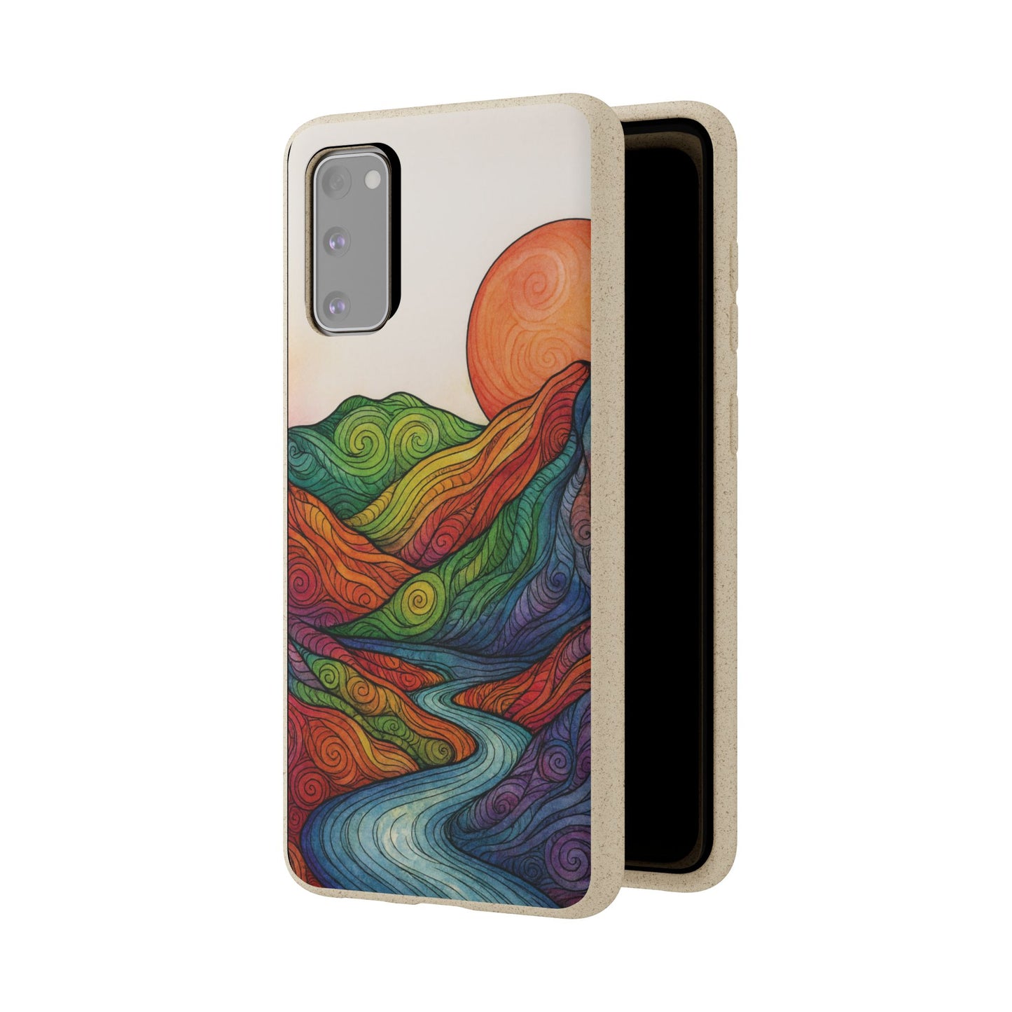 Watercolor Nature - Biodegradable Case