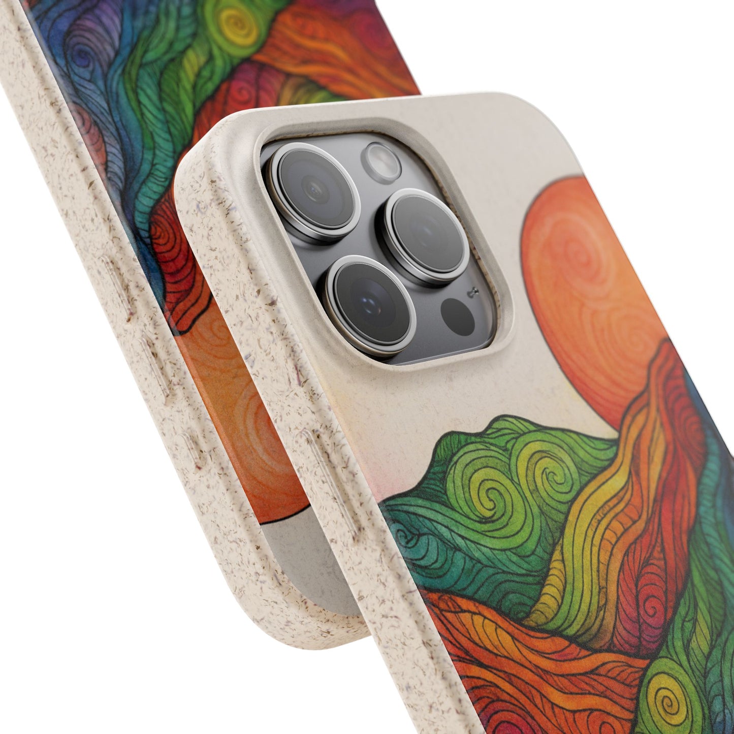 Watercolor Nature - Biodegradable Case