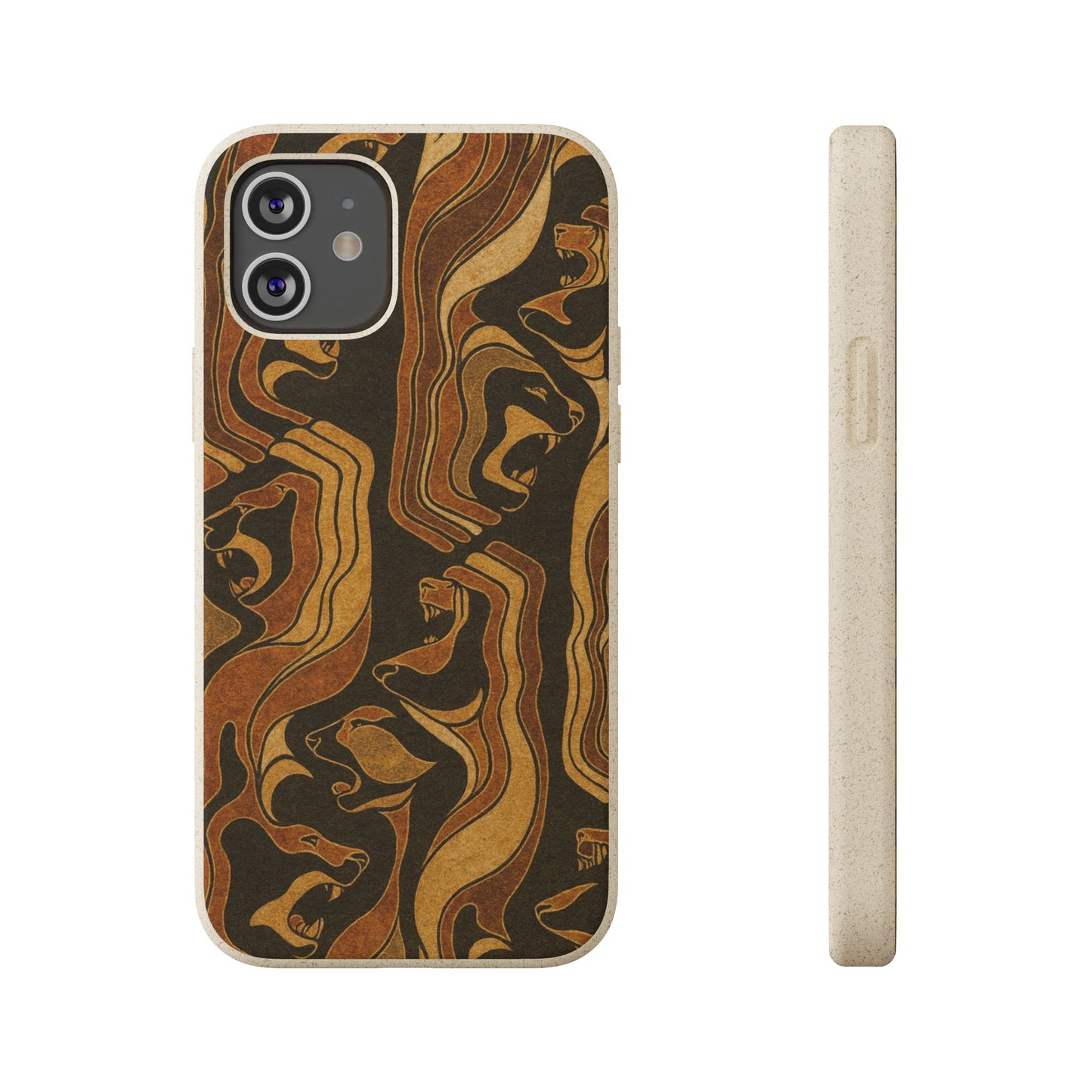 Wooden Wolves of Night - Biodegradable Case