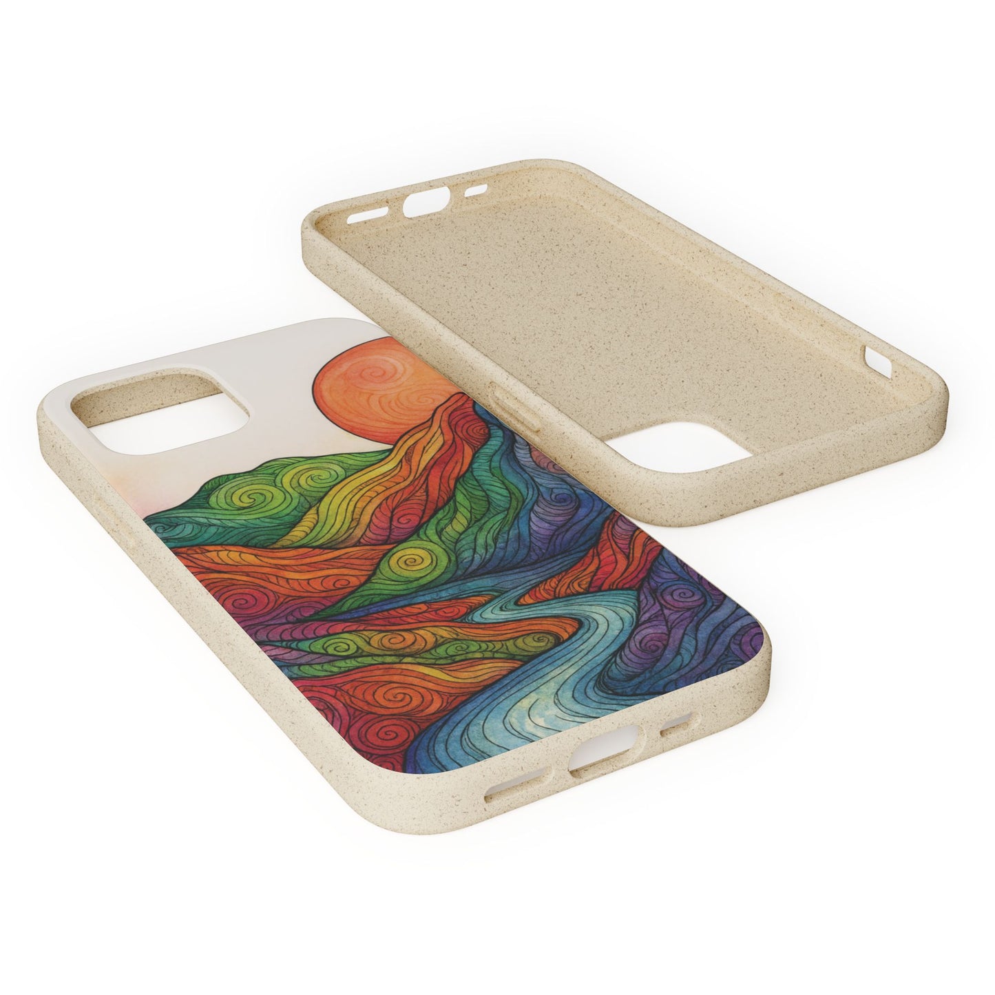 Watercolor Nature - Biodegradable Case