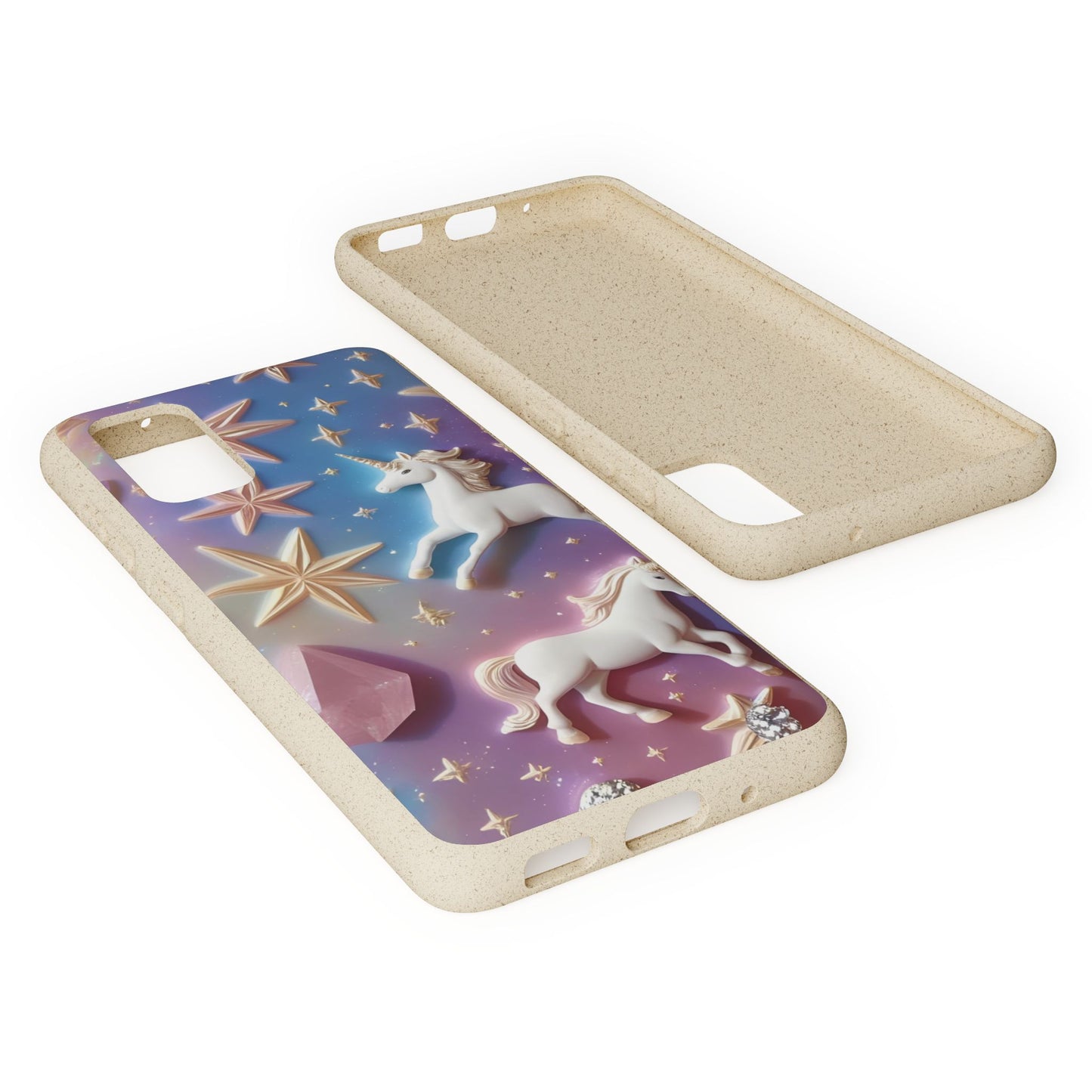 Unicorns & Gems - Biodegradable Case
