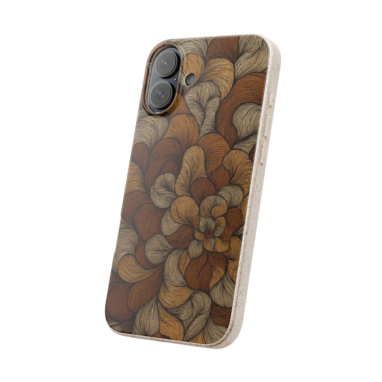Earthy Mushroom Pedals - Biodegradable Case