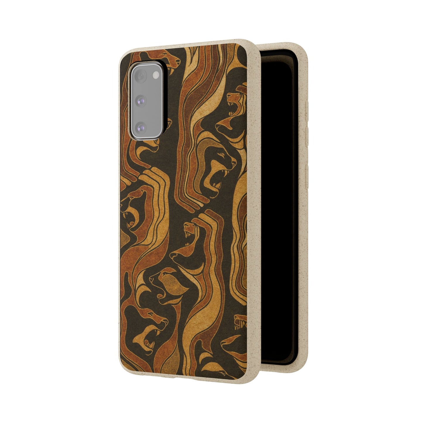 Wooden Wolves of Night - Biodegradable Case