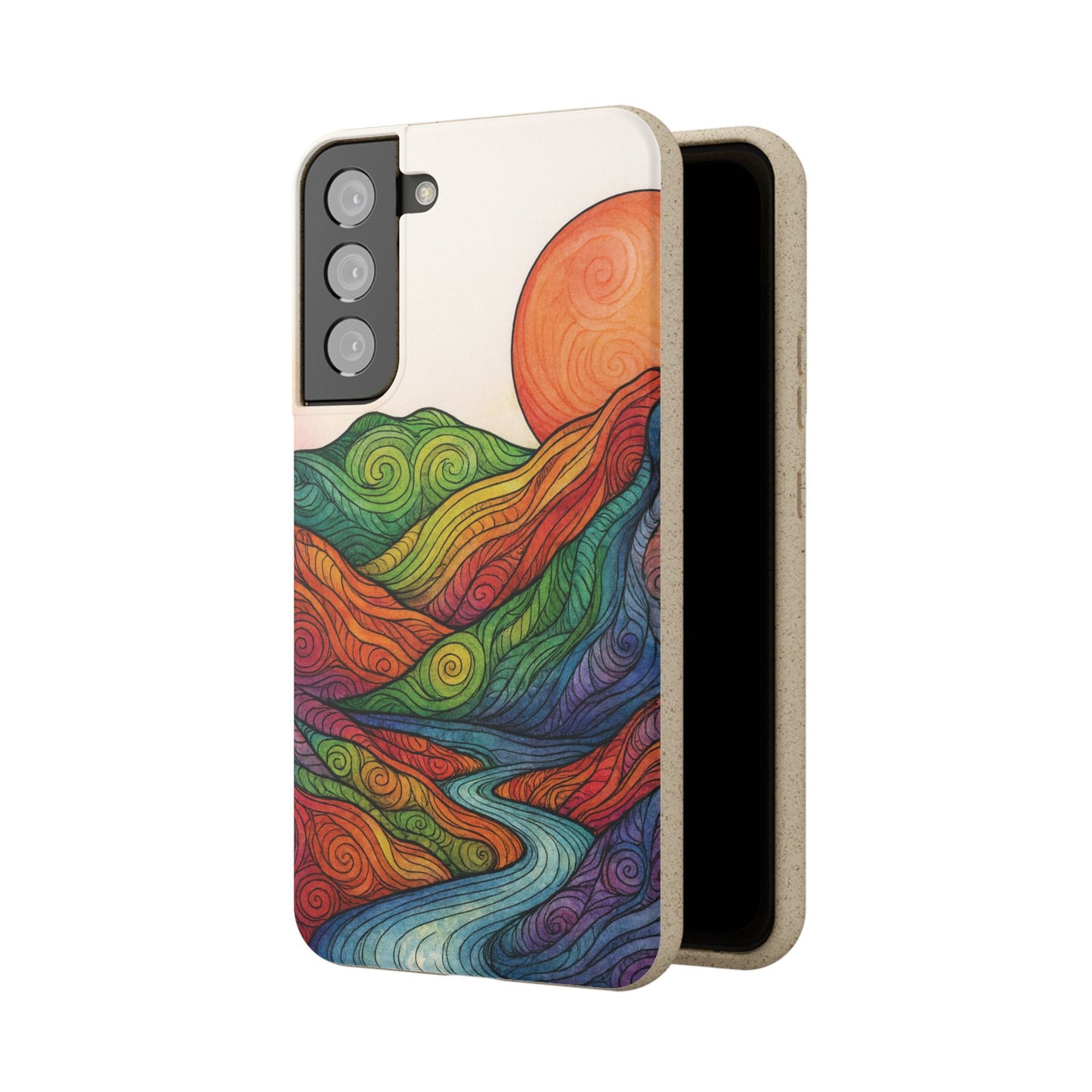Watercolor Nature - Biodegradable Case
