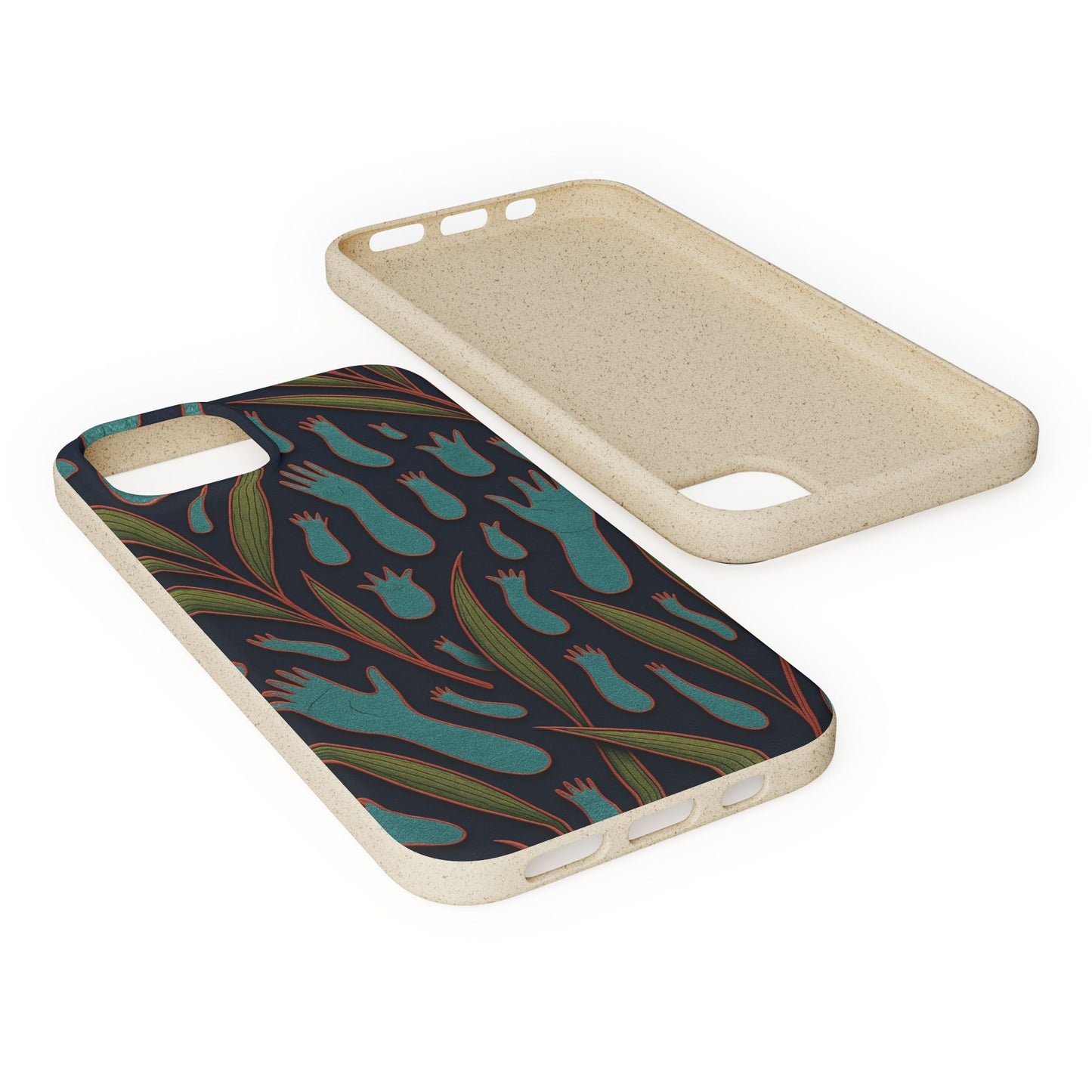 Handprints and Foliage - Biodegradable Case