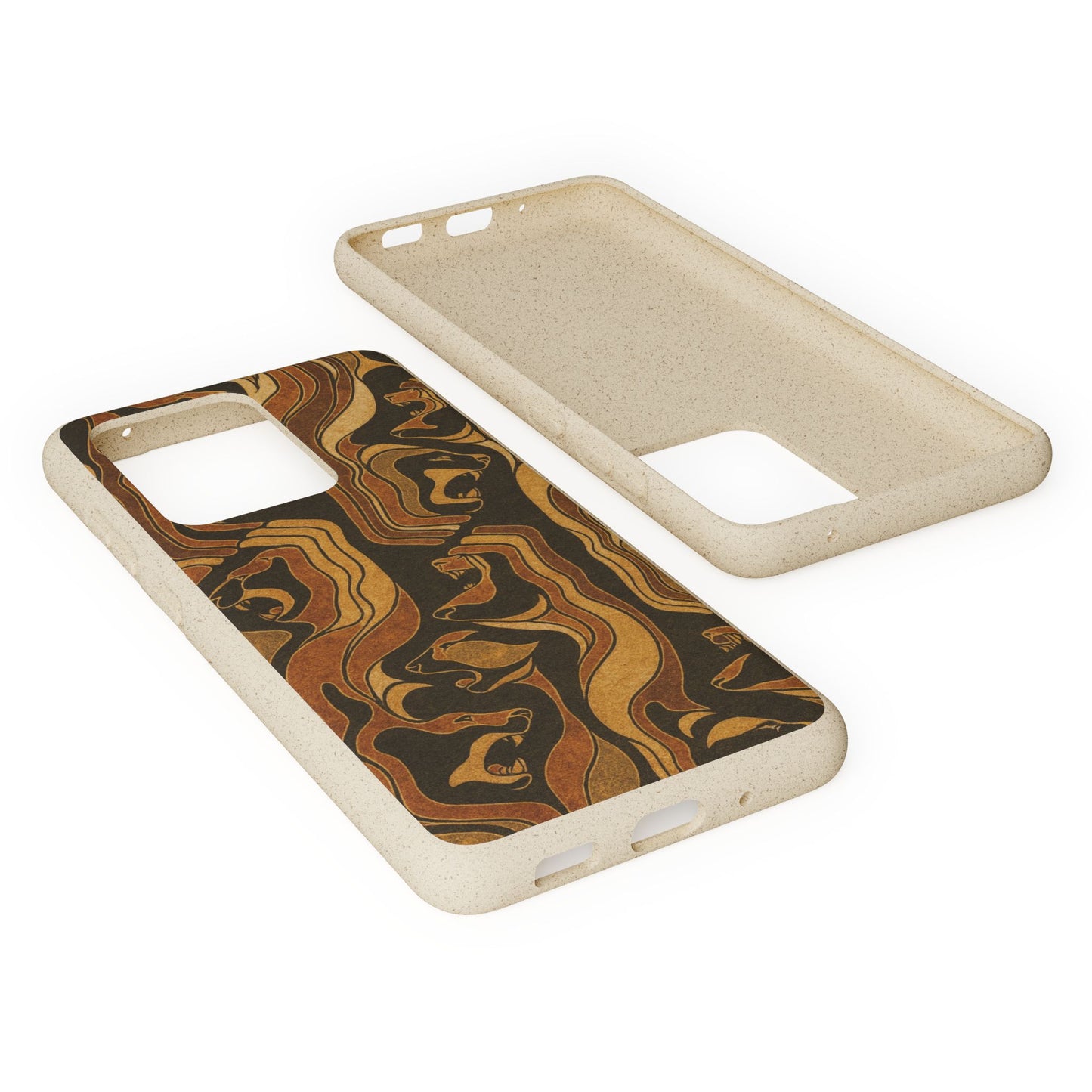 Wooden Wolves of Night - Biodegradable Case
