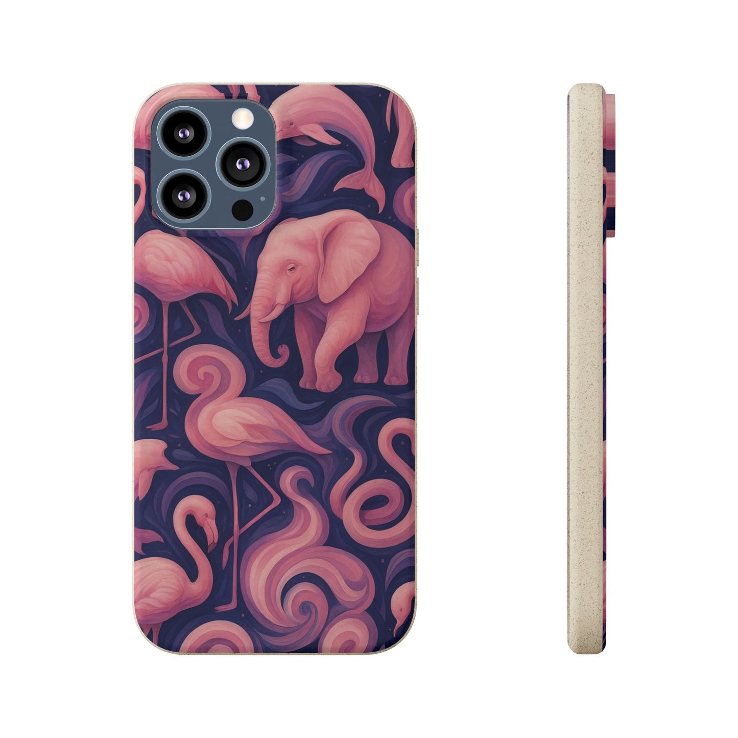 Pink Animalia - Biodegradable Case