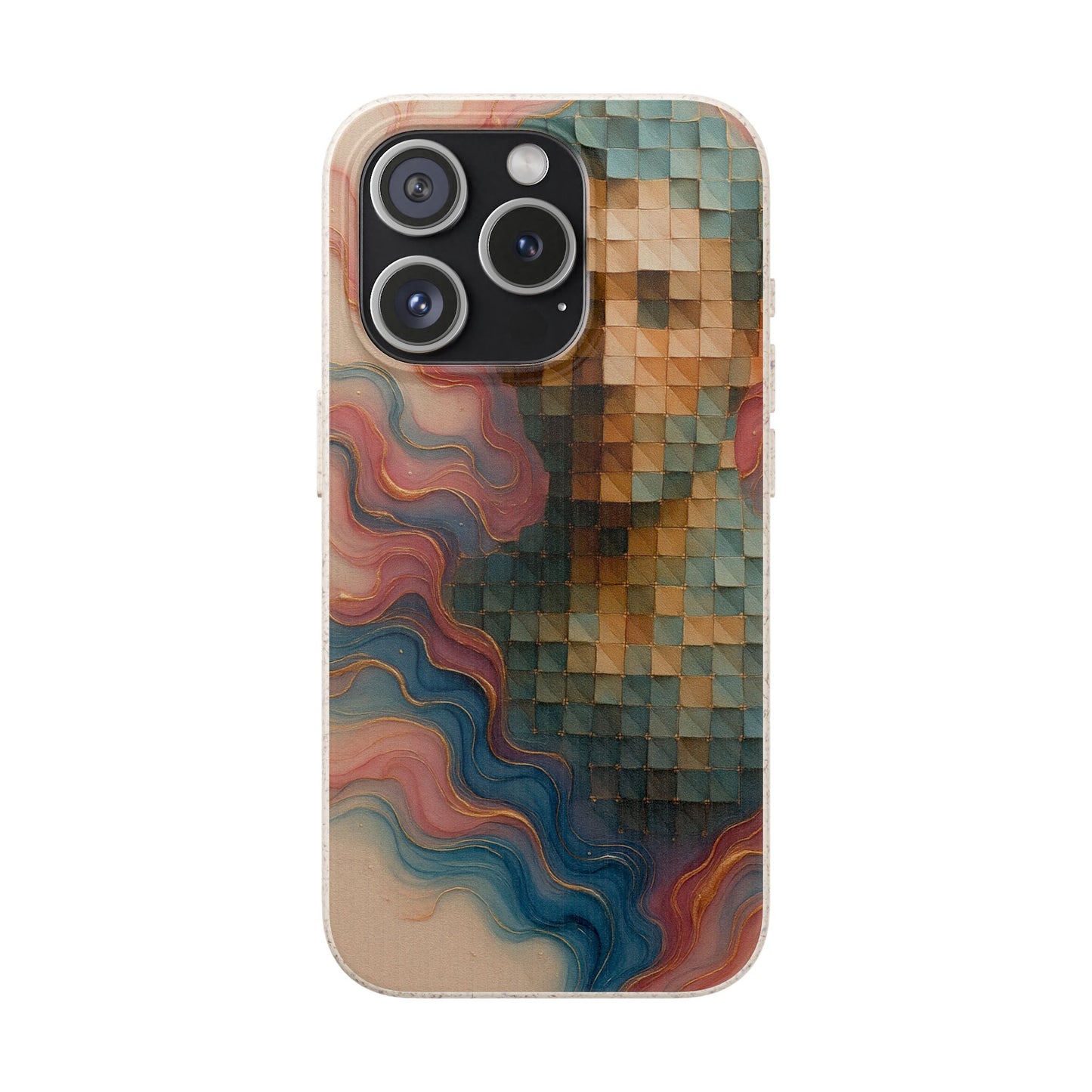 Mosaic Dreams & Liquid Flow - Biodegradable Case