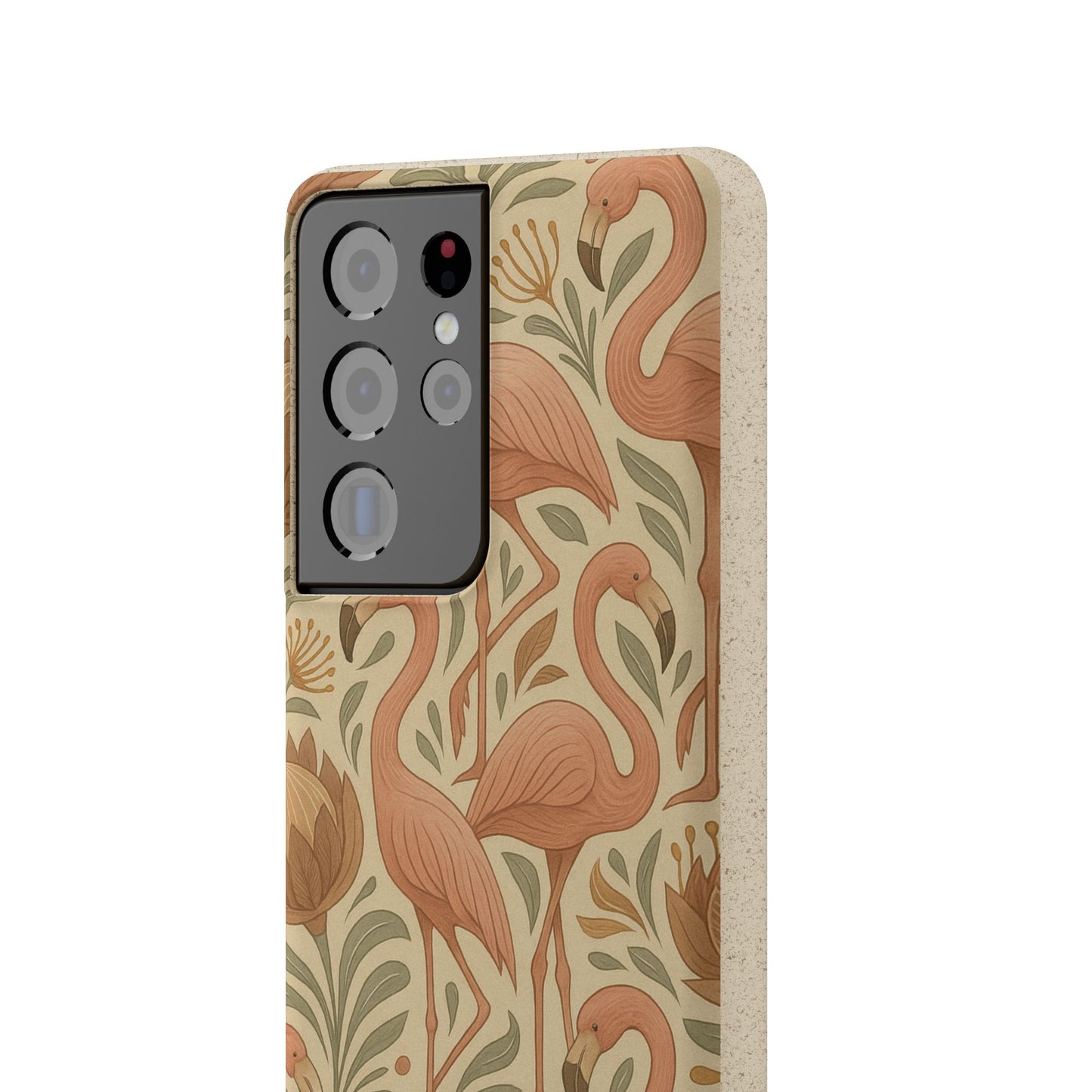 Eco-Natural Flamingo - Biodegradable Case