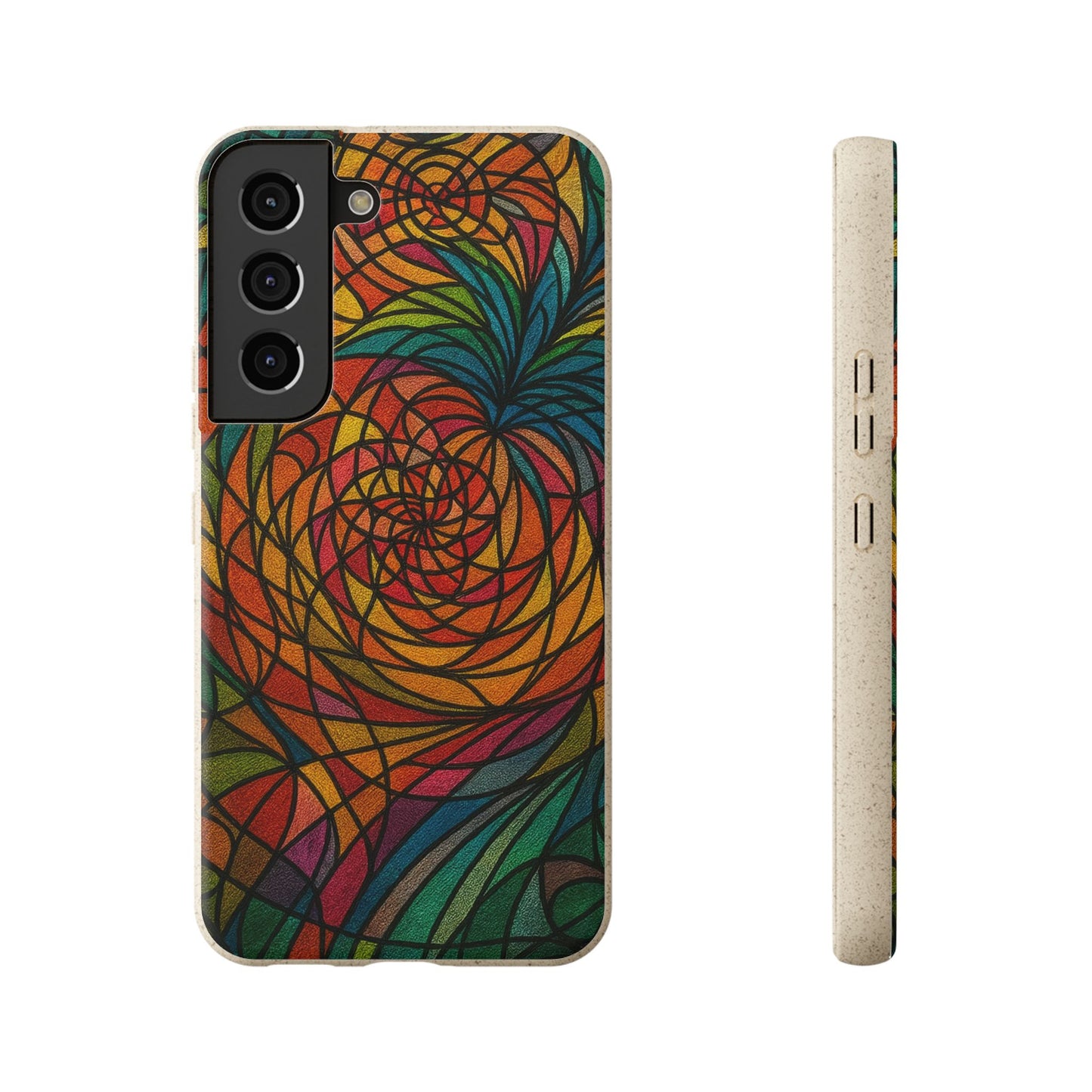 Stained Glass Abstract - Biodegradable Case