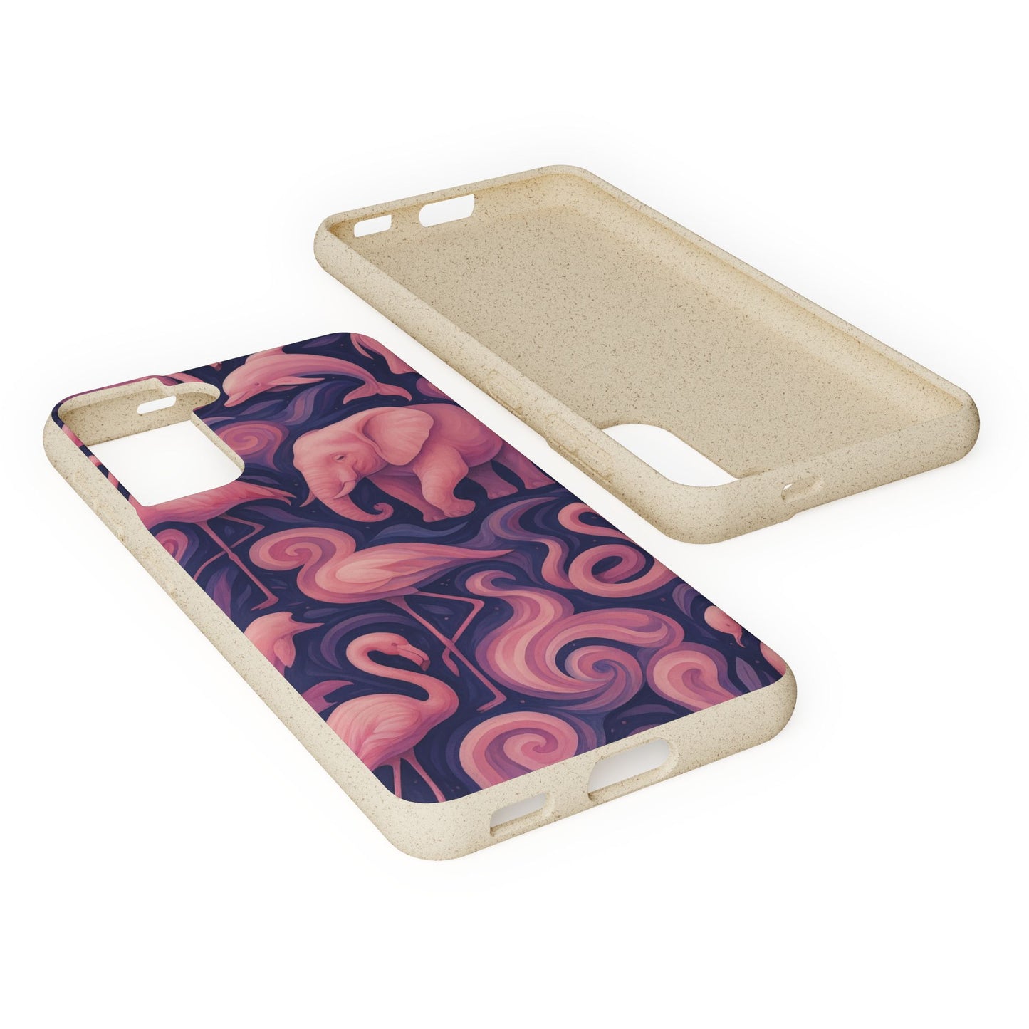 Pink Animalia - Biodegradable Case