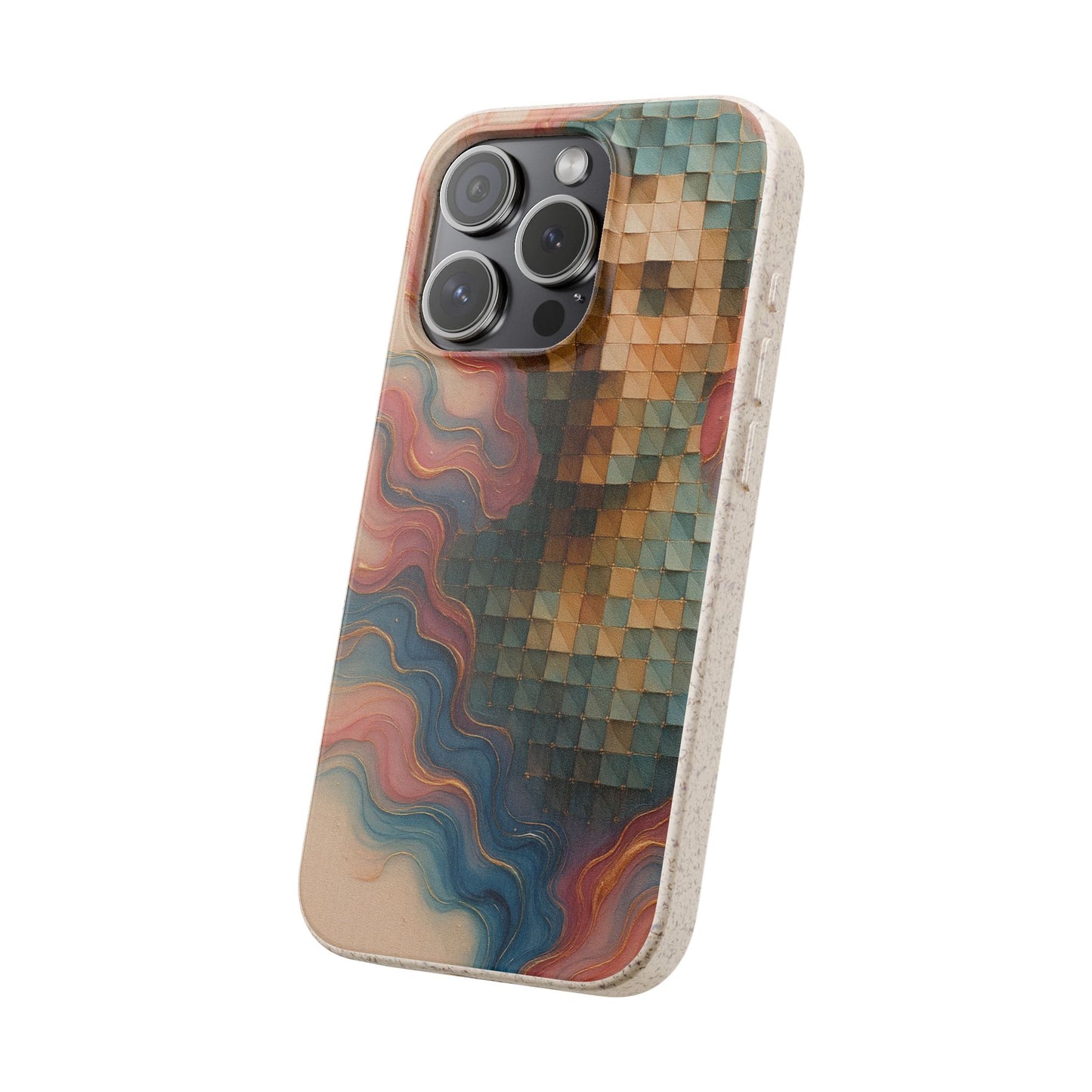 Mosaic Dreams & Liquid Flow - Biodegradable Case