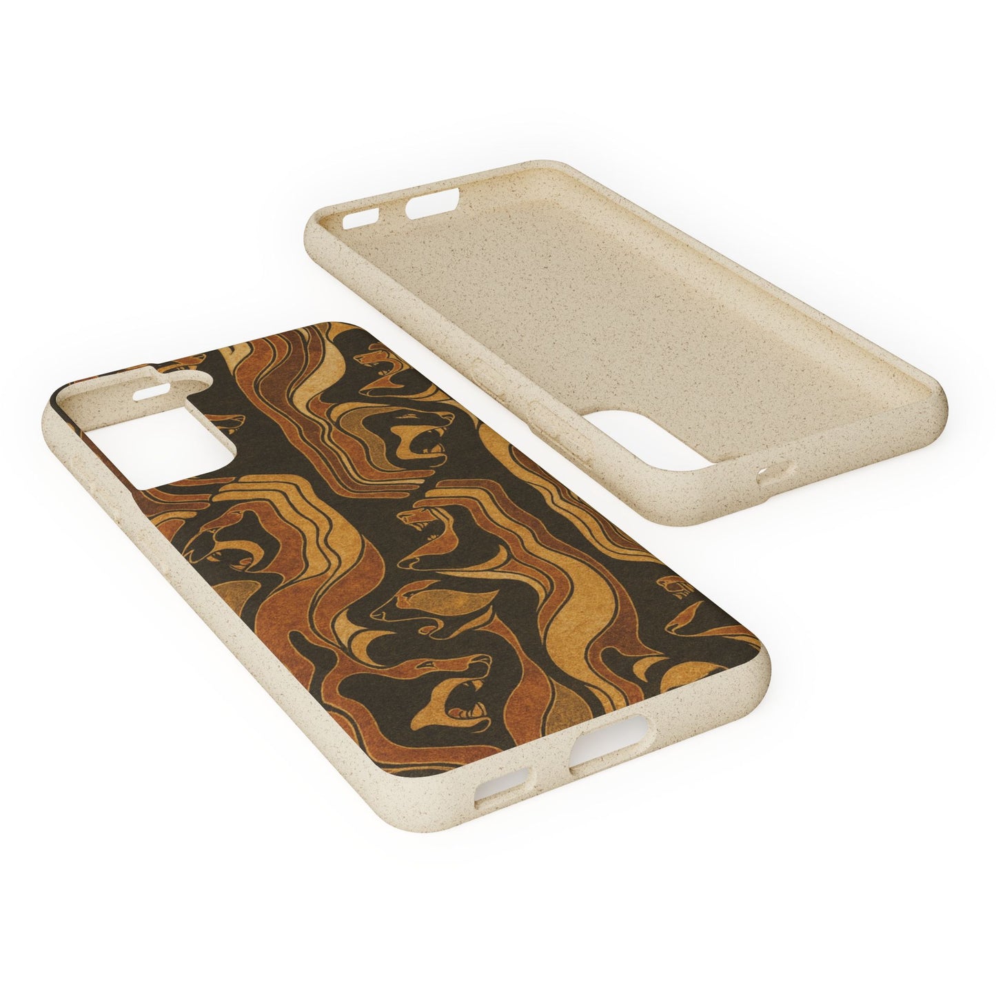 Wooden Wolves of Night - Biodegradable Case