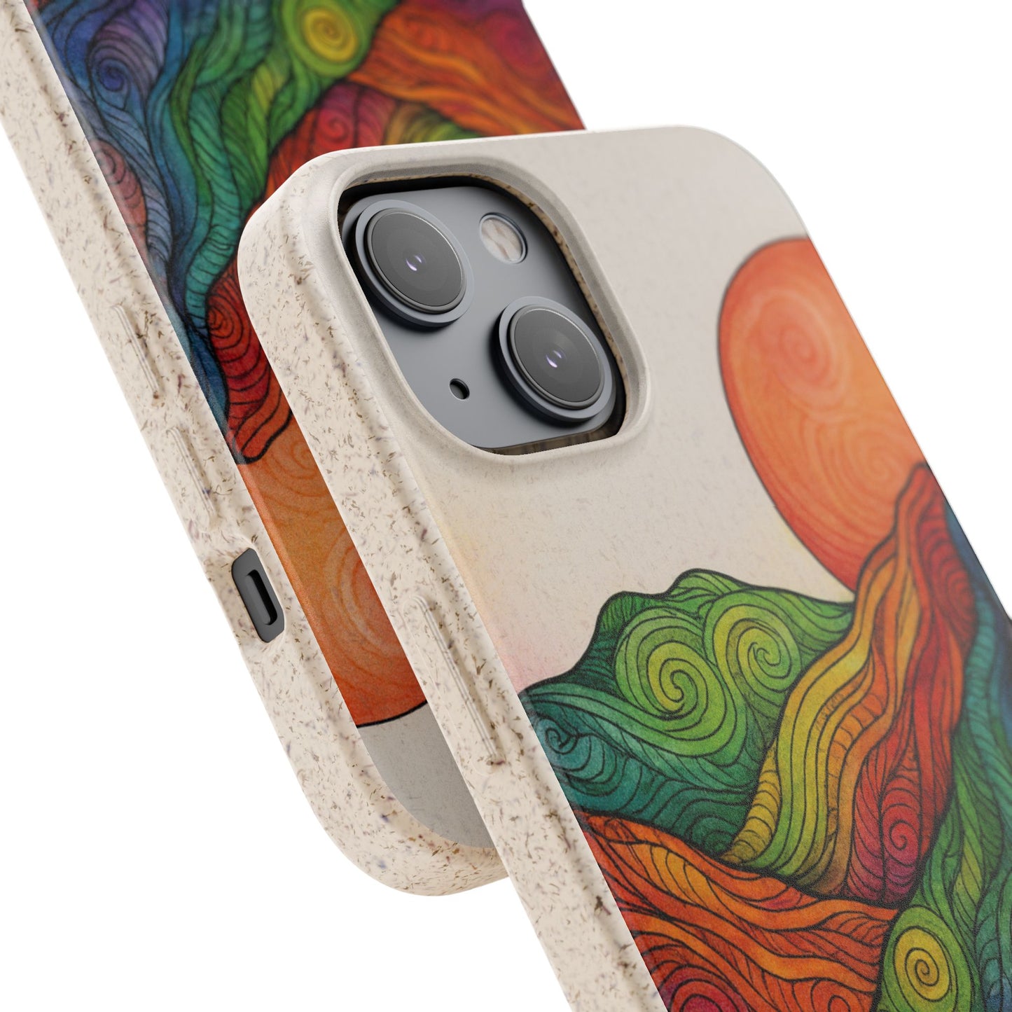 Watercolor Nature - Biodegradable Case