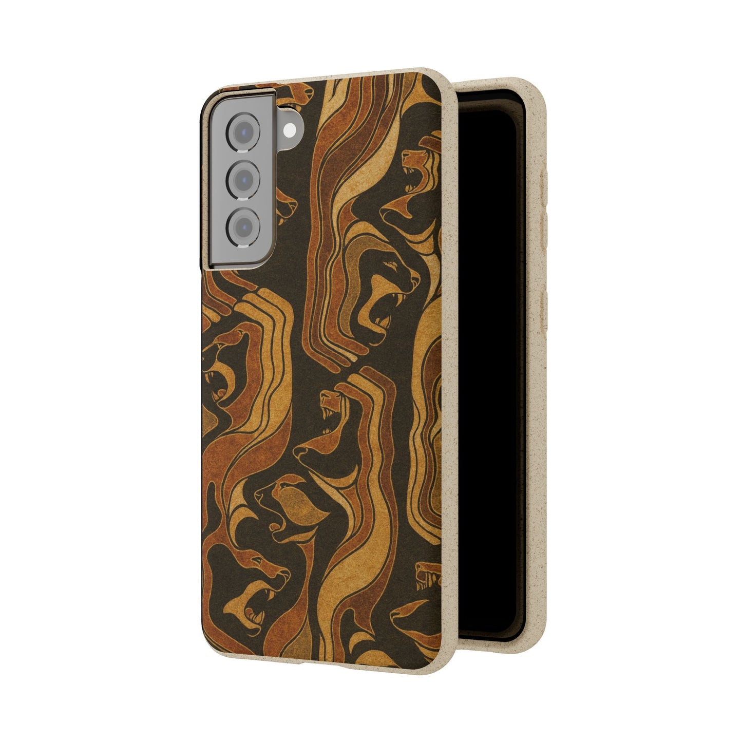 Wooden Wolves of Night - Biodegradable Case