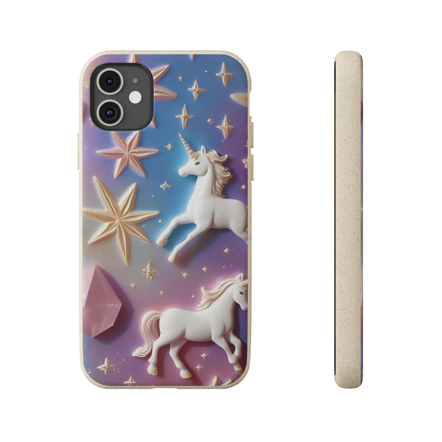 Unicorns & Gems - Biodegradable Case