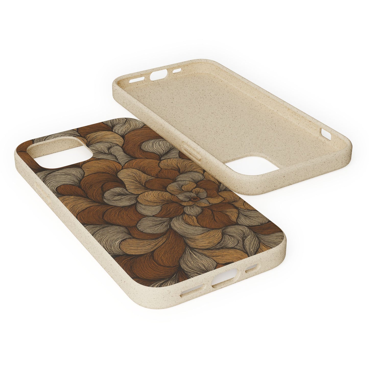 Earthy Mushroom Pedals - Biodegradable Case