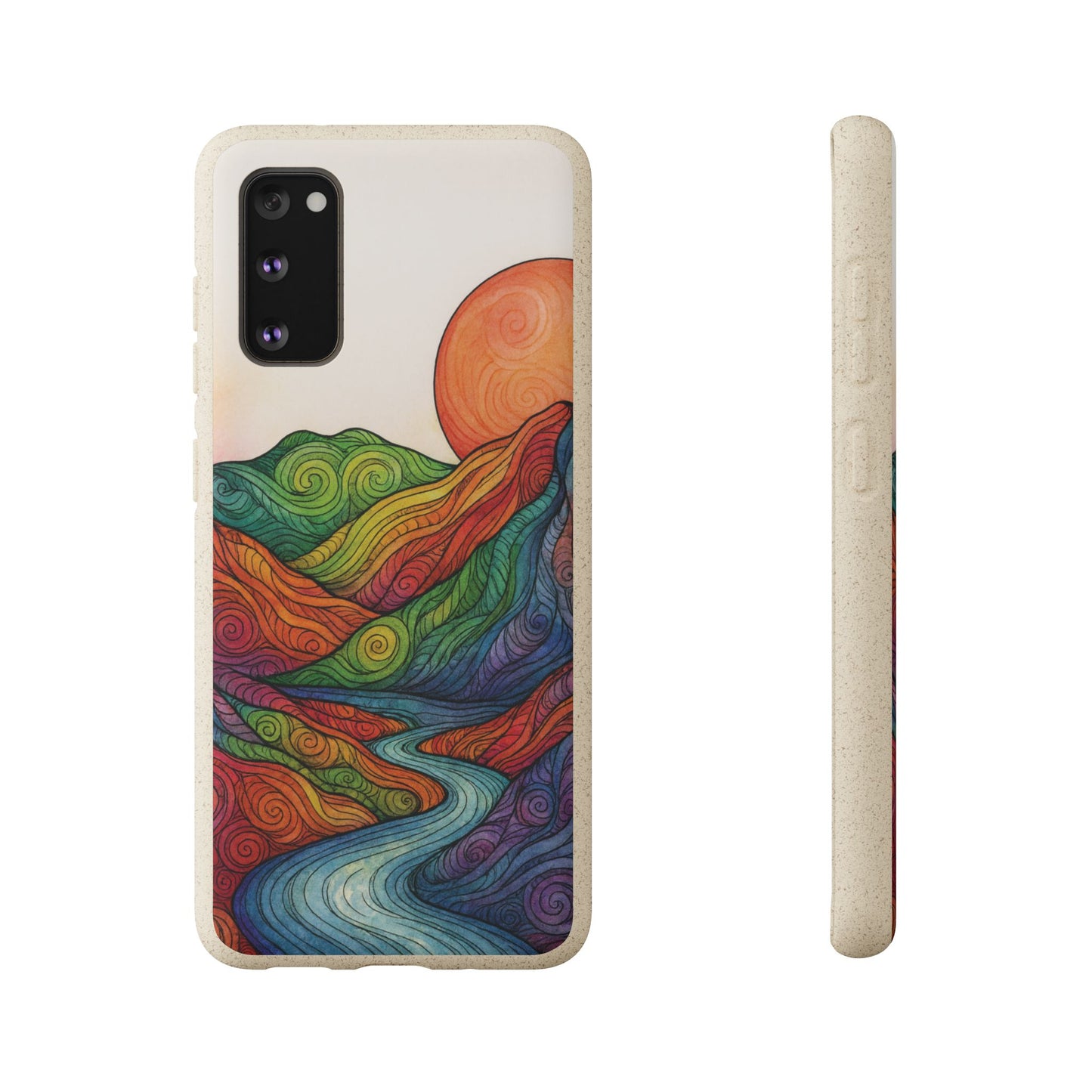 Watercolor Nature - Biodegradable Case