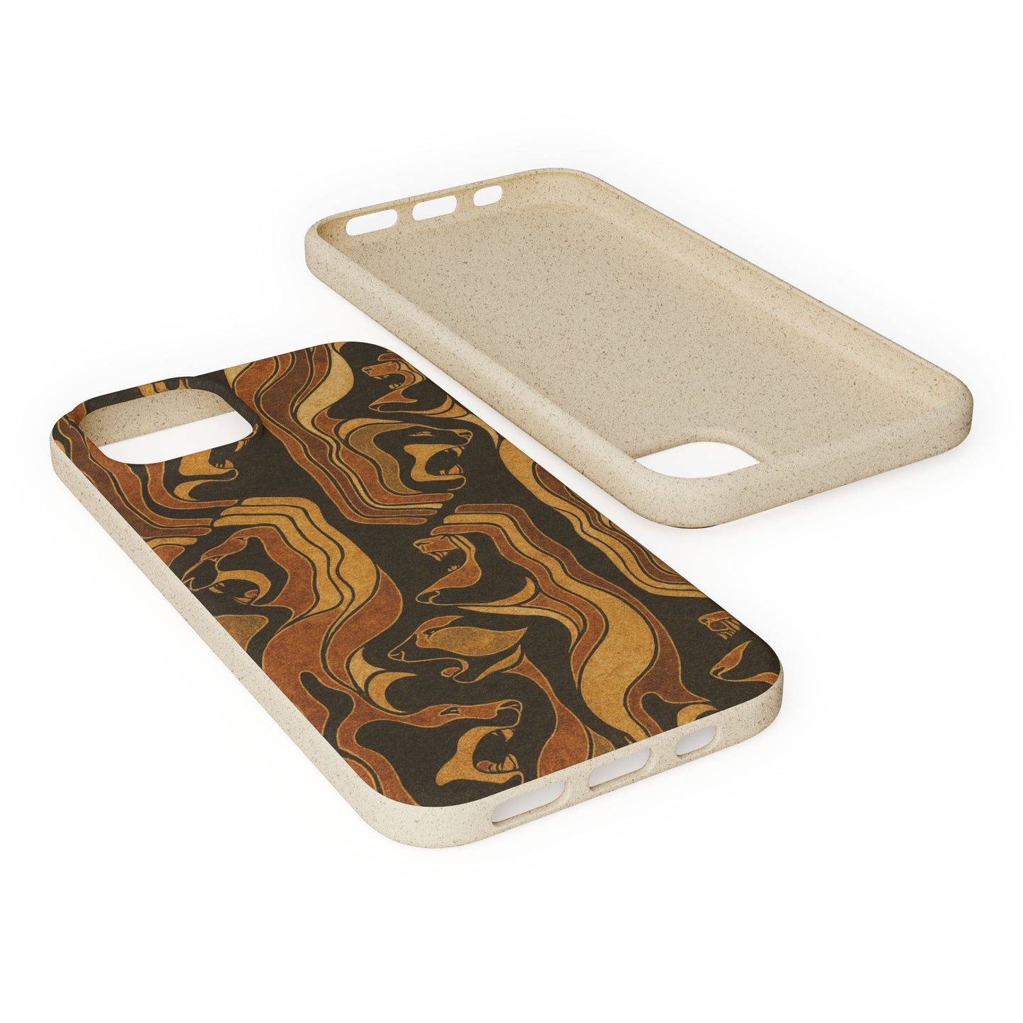 Wooden Wolves of Night - Biodegradable Case
