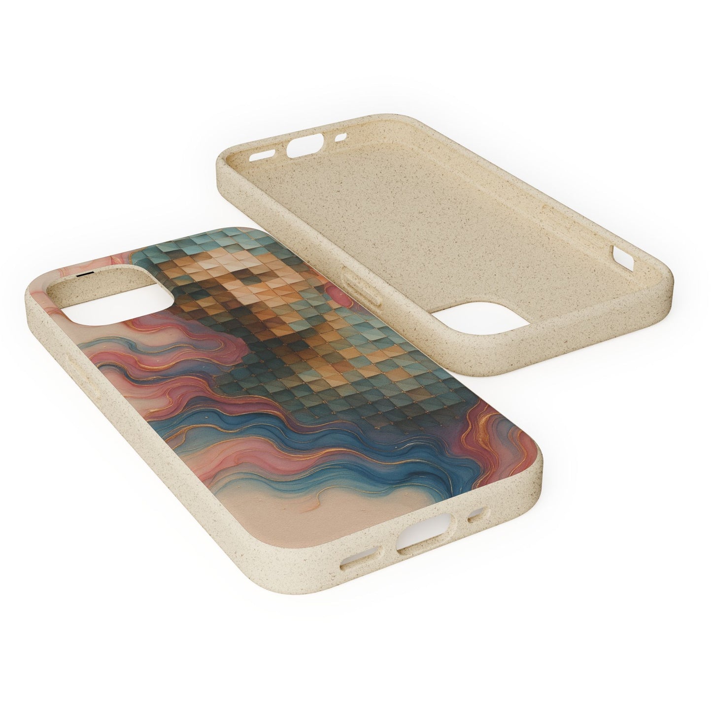 Mosaic Dreams & Liquid Flow - Biodegradable Case