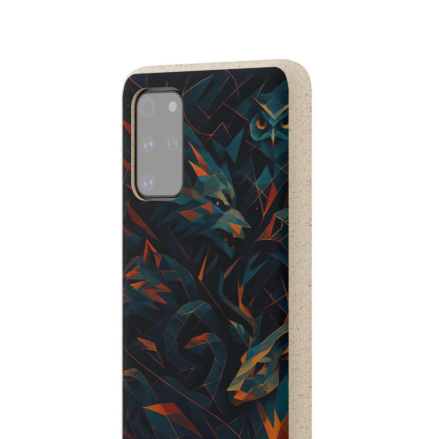 Geometric Shadow Animals - Biodegradable Case