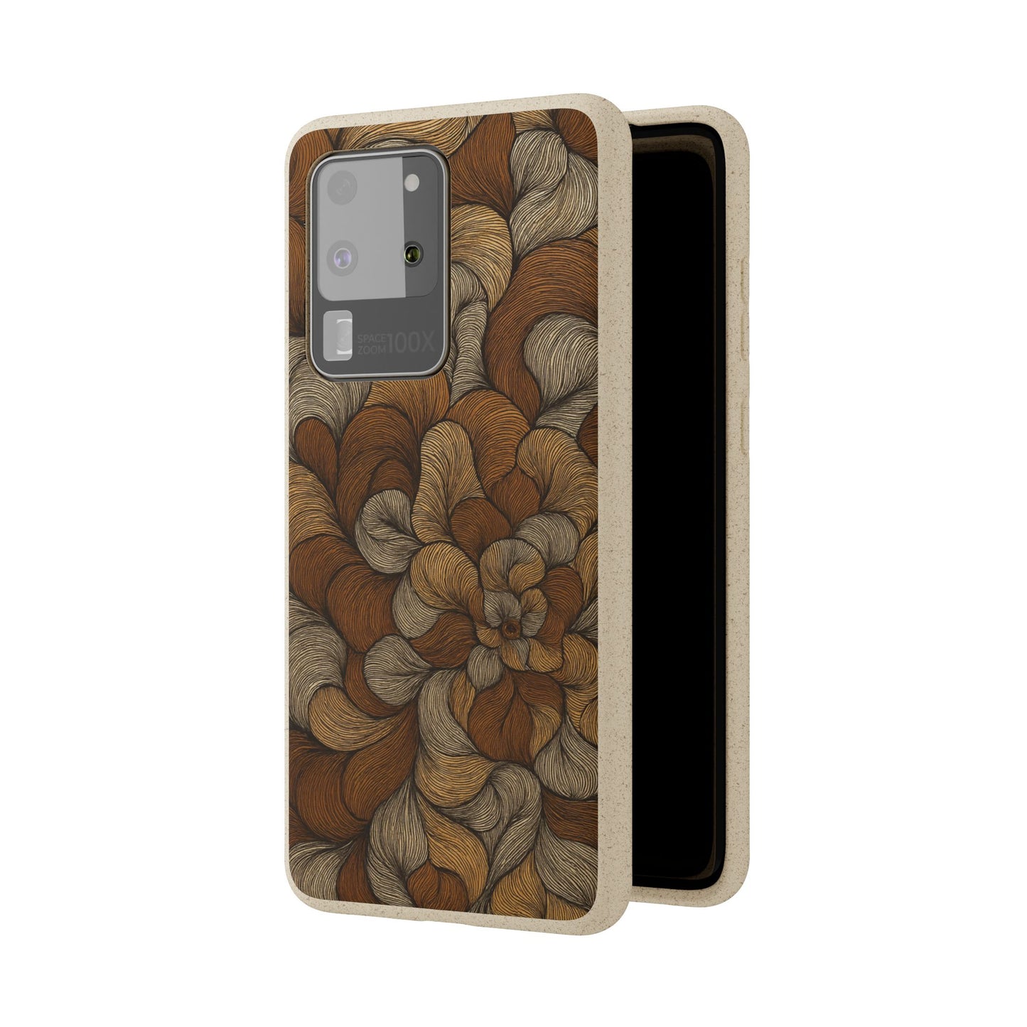 Earthy Mushroom Pedals - Biodegradable Case