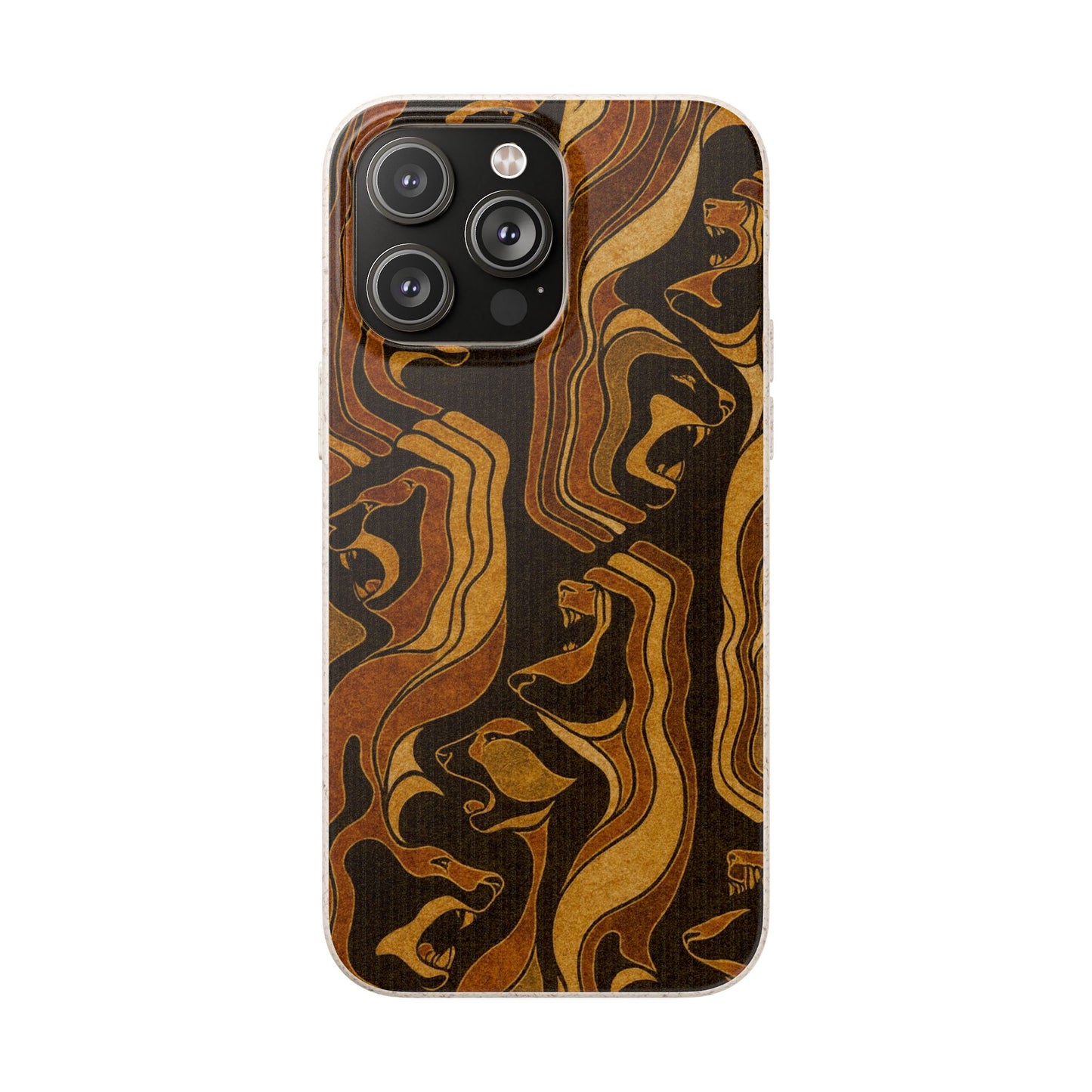 Wooden Wolves of Night - Biodegradable Case