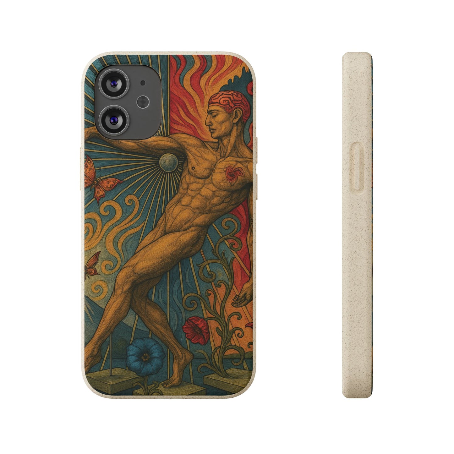 Mind, Spirit & Art - Biodegradable Case