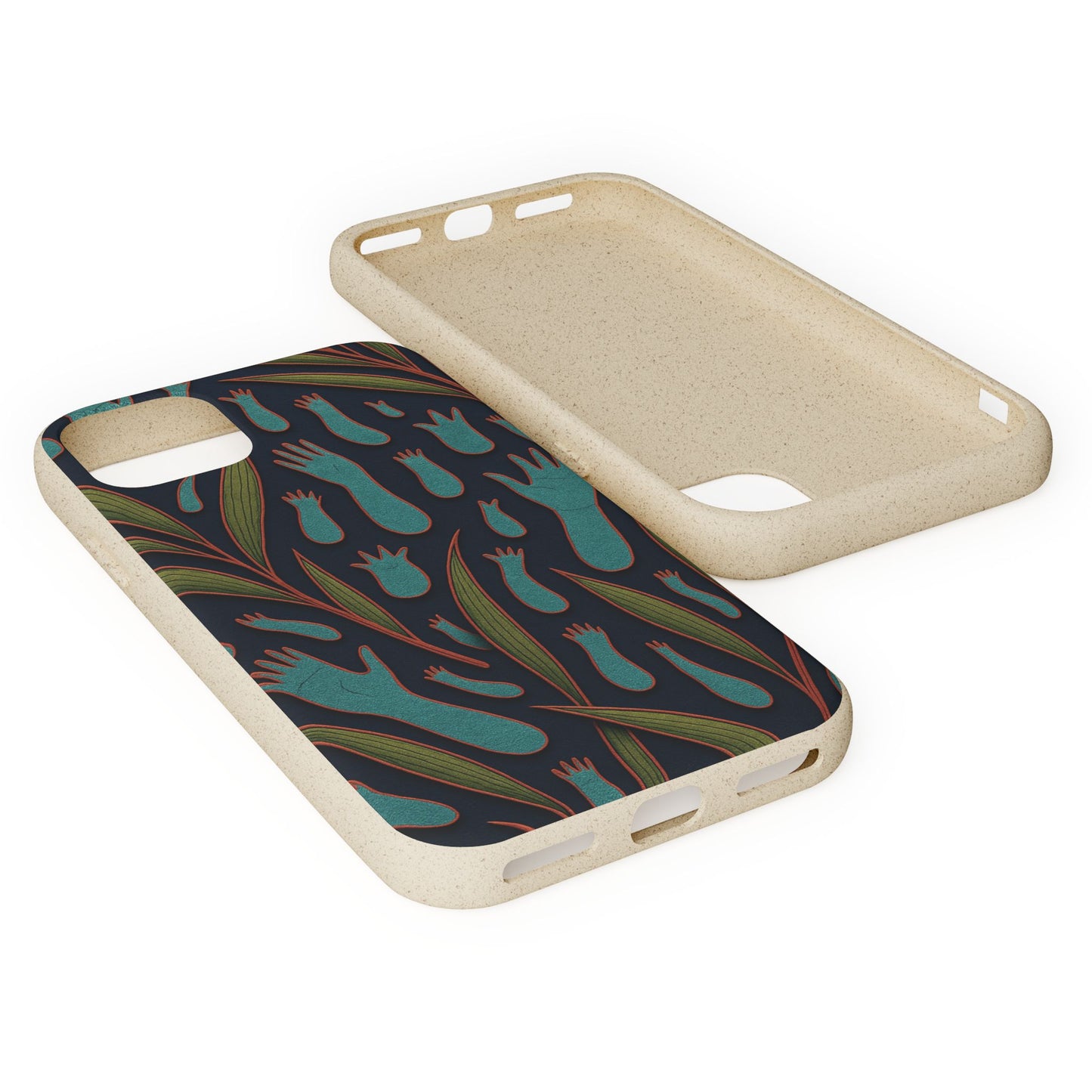 Handprints and Foliage - Biodegradable Case
