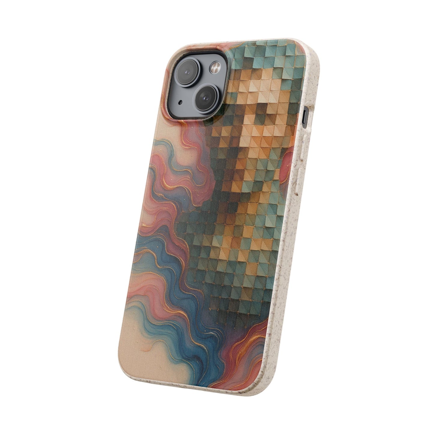 Mosaic Dreams & Liquid Flow - Biodegradable Case