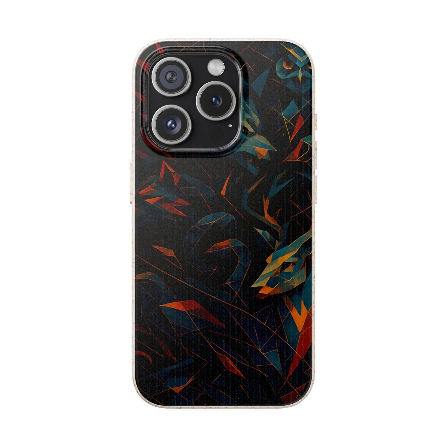 Geometric Shadow Animals - Biodegradable Case