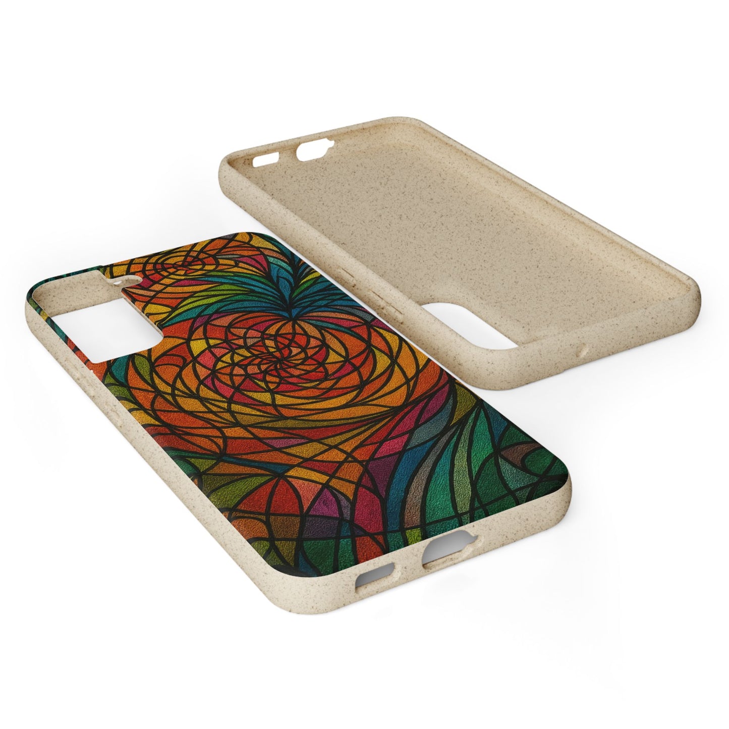 Stained Glass Abstract - Biodegradable Case
