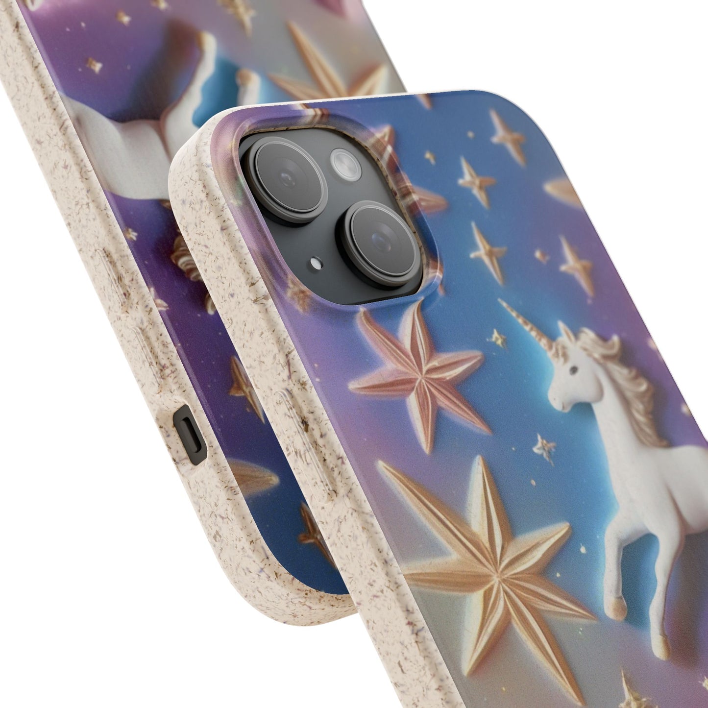 Unicorns & Gems - Biodegradable Case