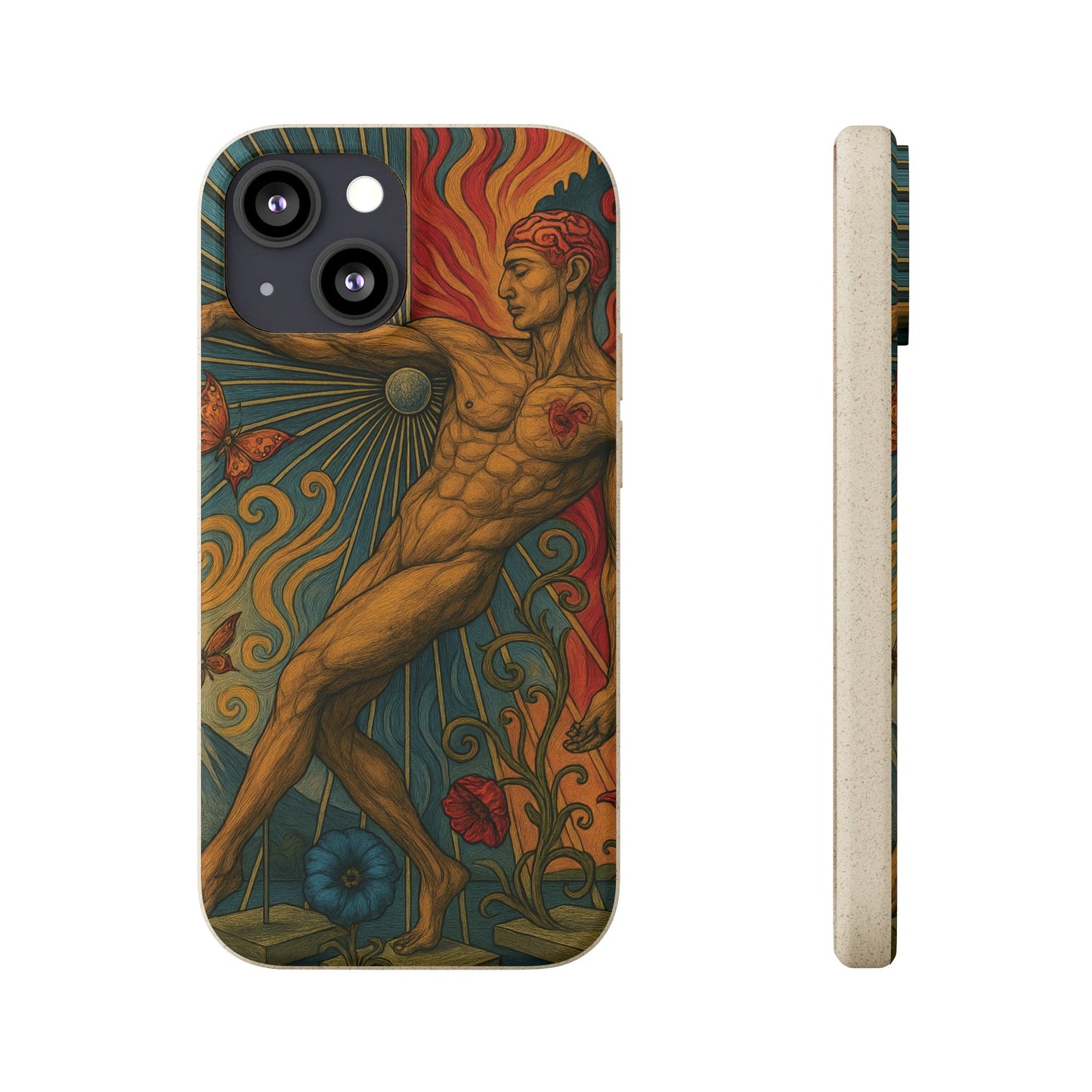 Mind, Spirit & Art - Biodegradable Case