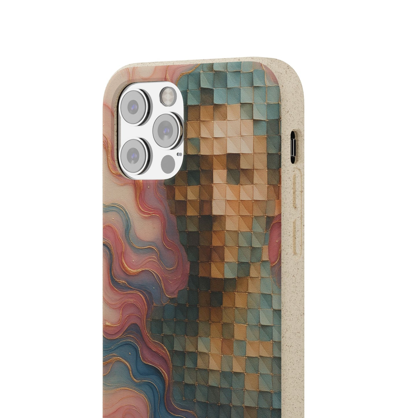 Mosaic Dreams & Liquid Flow - Biodegradable Case