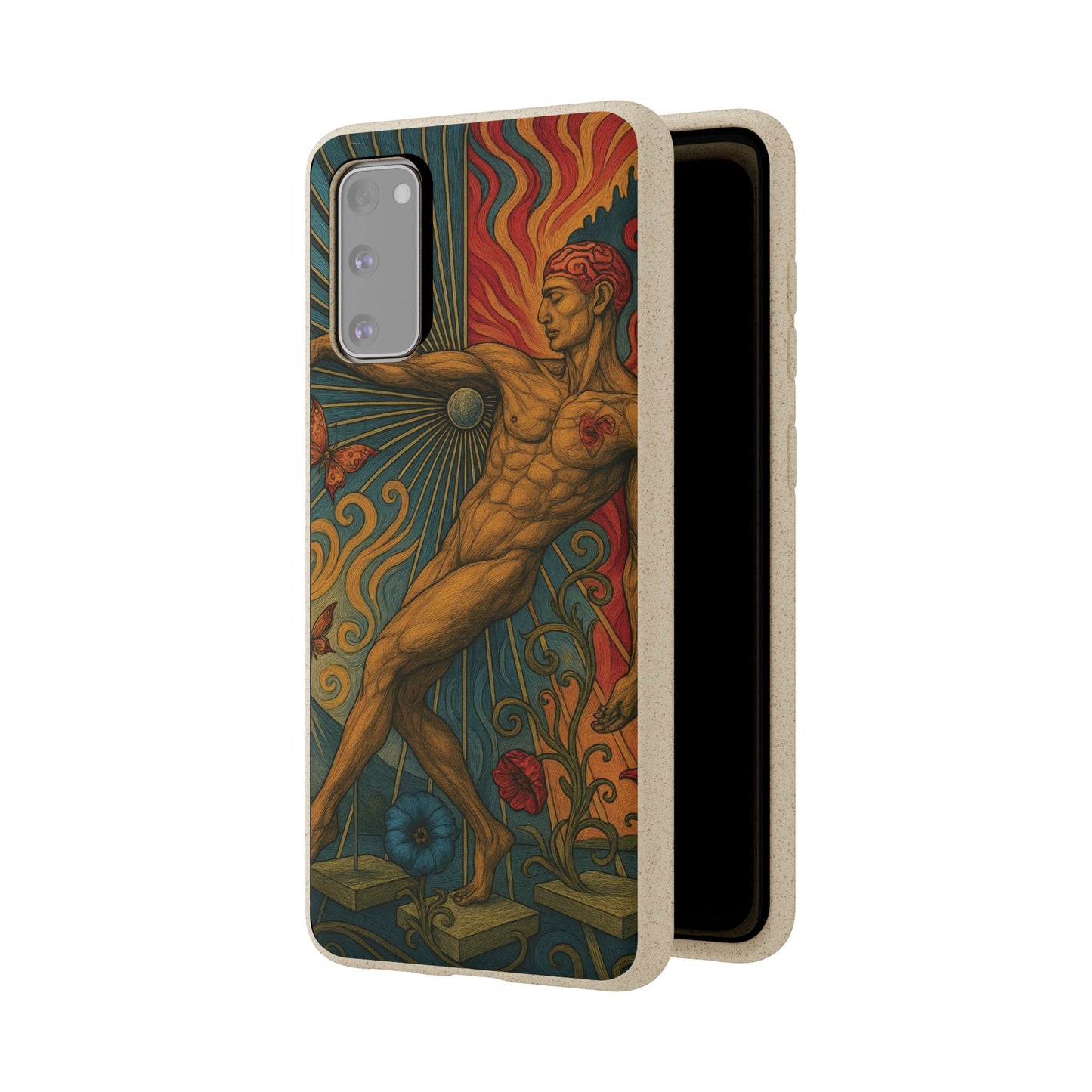Mind, Spirit & Art - Biodegradable Case