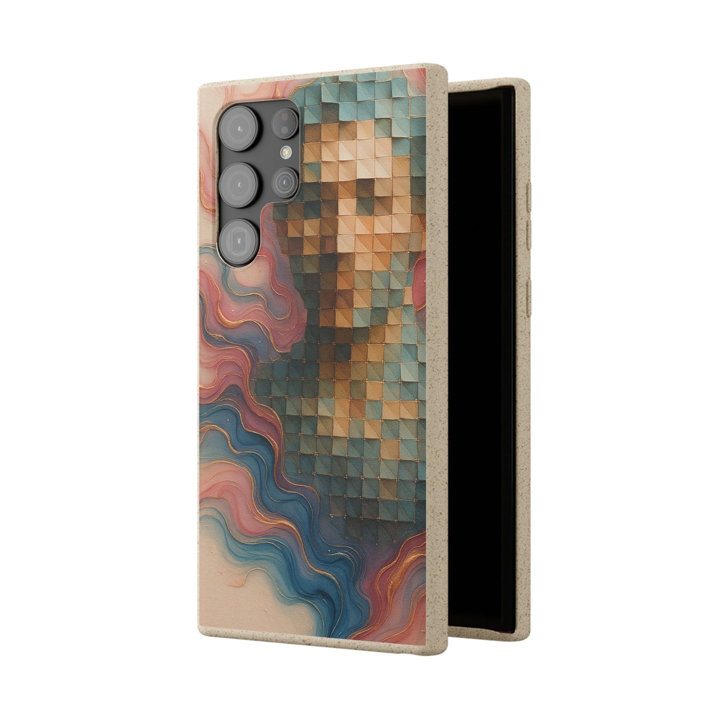 Mosaic Dreams & Liquid Flow - Biodegradable Case