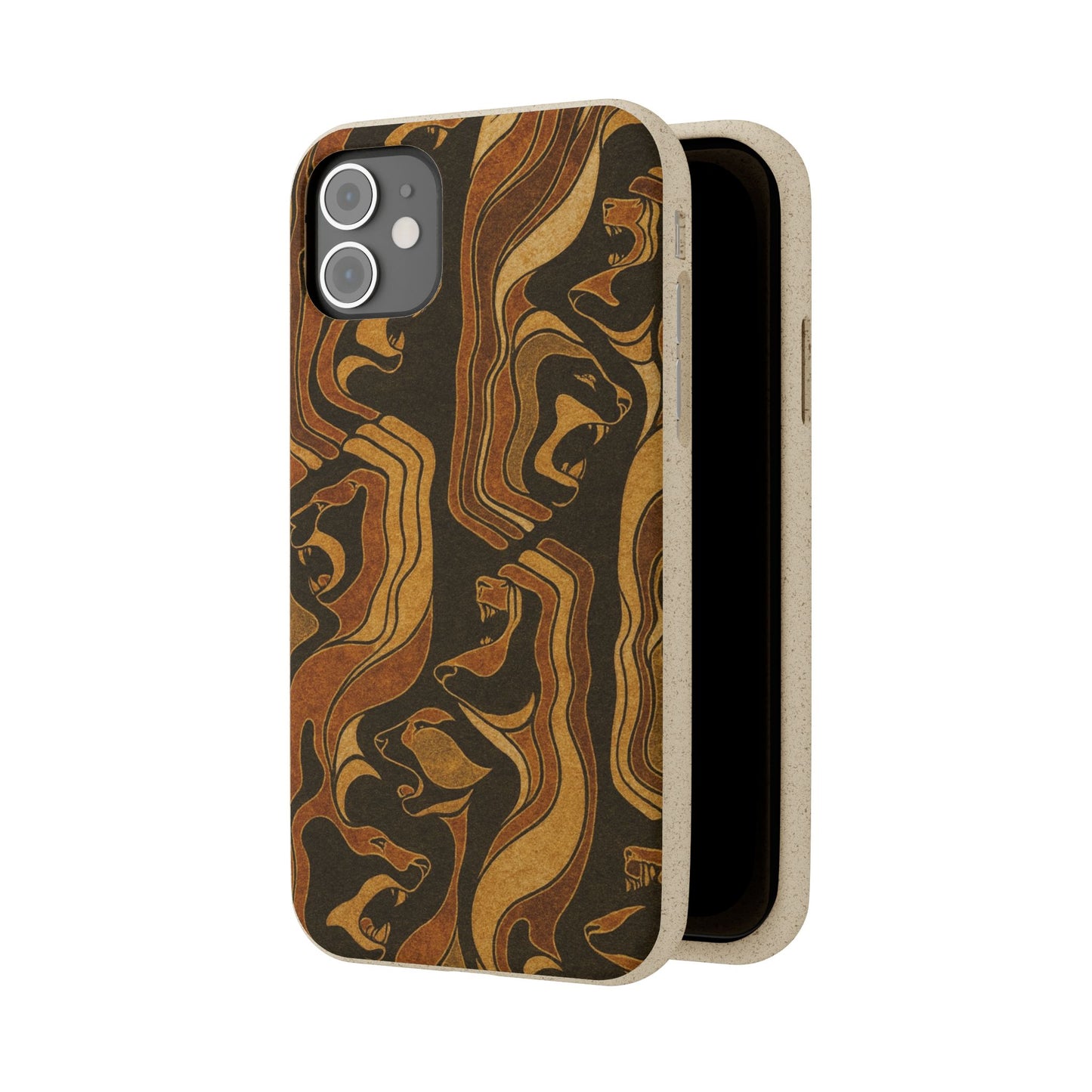 Wooden Wolves of Night - Biodegradable Case