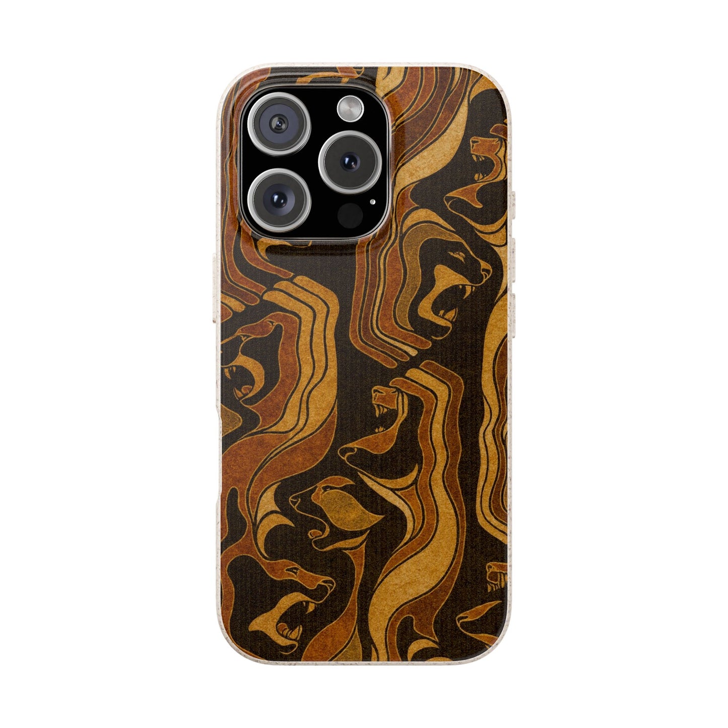 Wooden Wolves of Night - Biodegradable Case